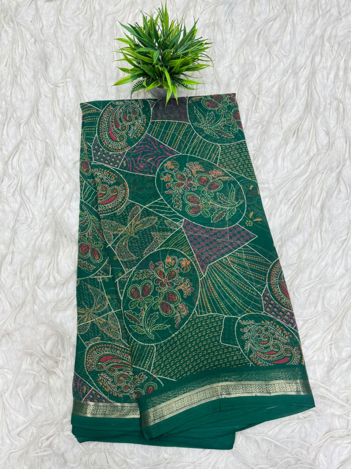 Snake Georgette Sarees