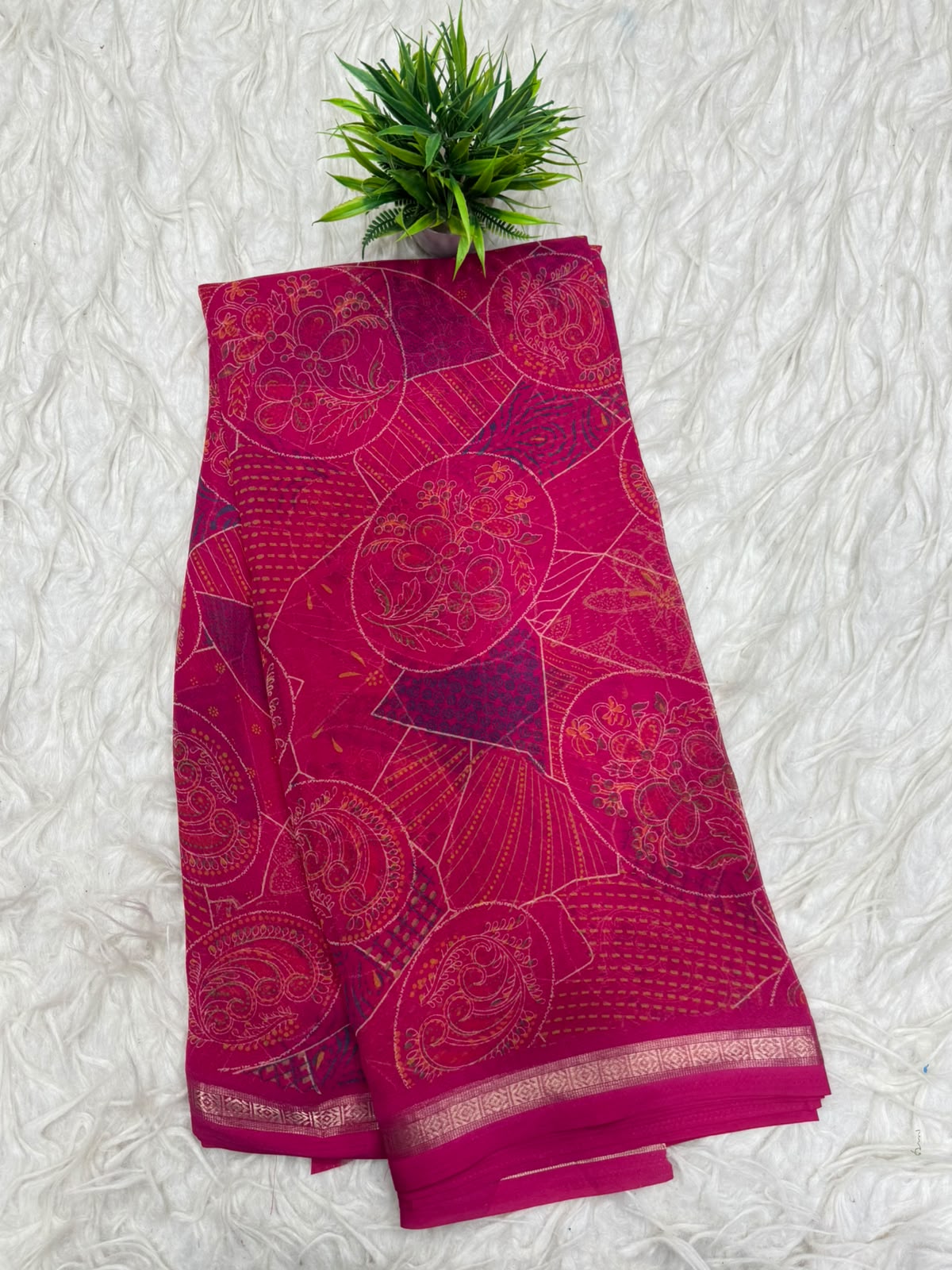 Snake Georgette Sarees