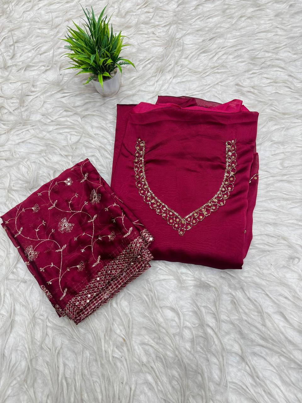 3Pc Set Dress Material