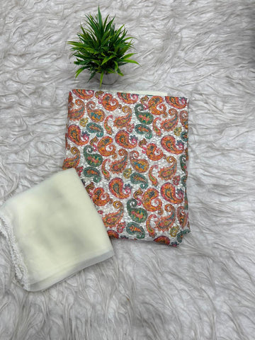 3Pc Set Dress Material