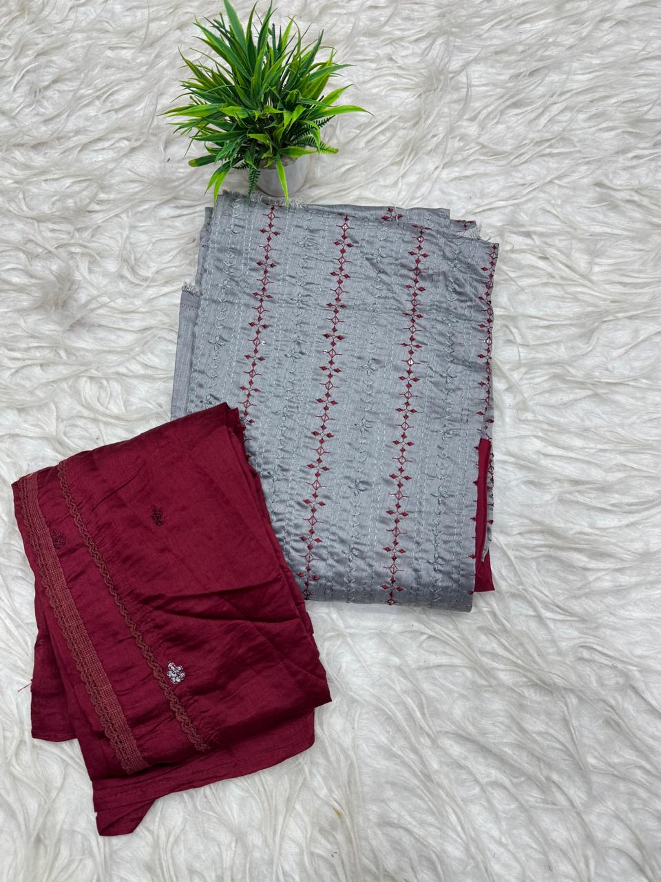 3Pc Set Dress Material