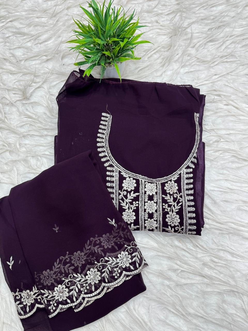 3Pc Set Dress Material