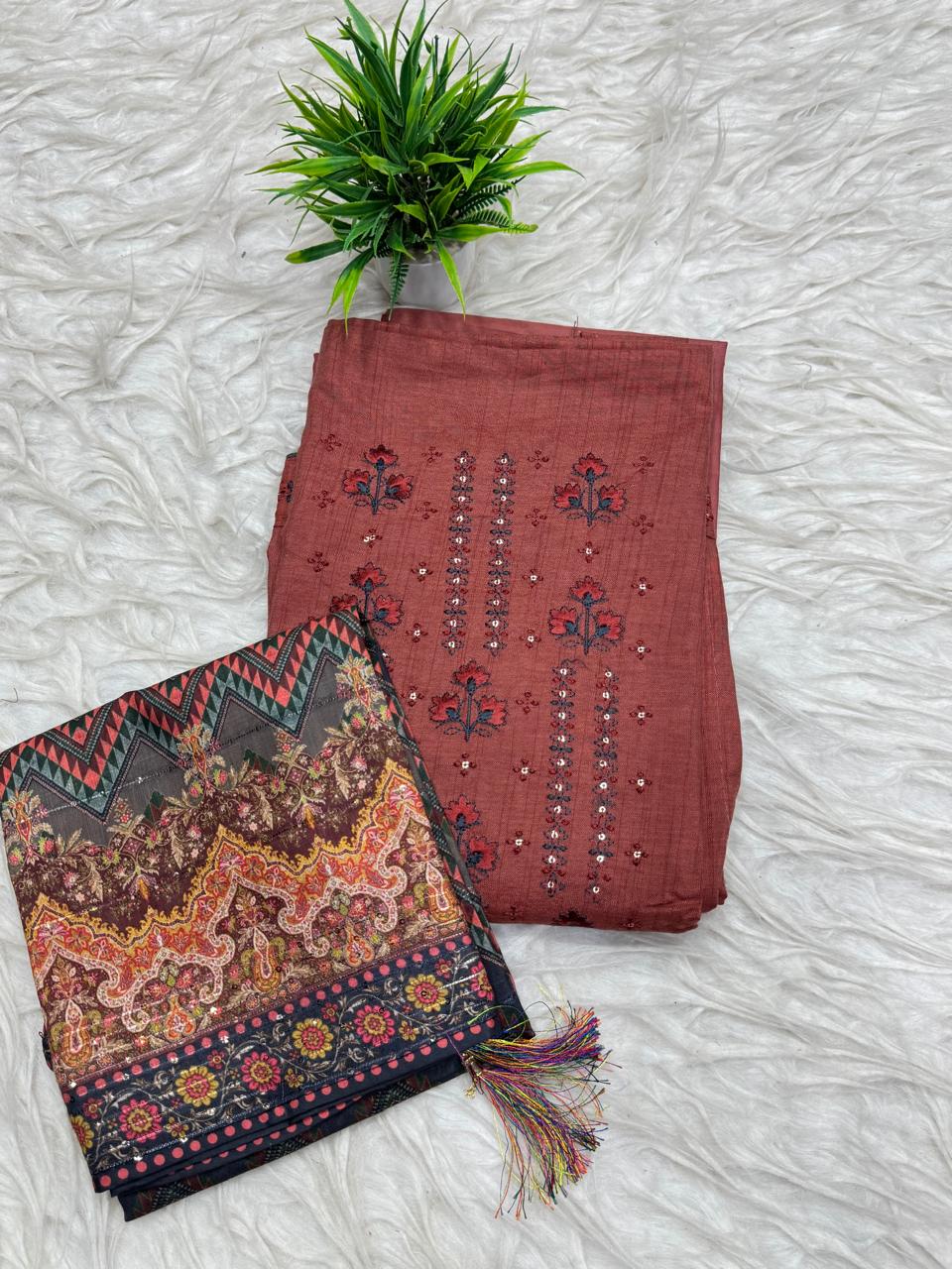 3Pc Set Dress Material