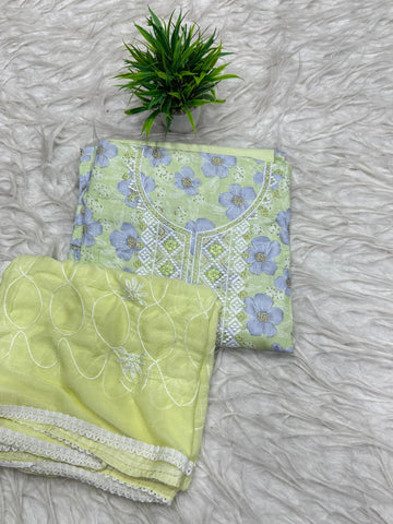 3Pc Set Dress Material