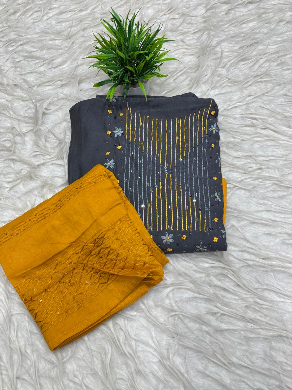 3Pc Set Dress Material