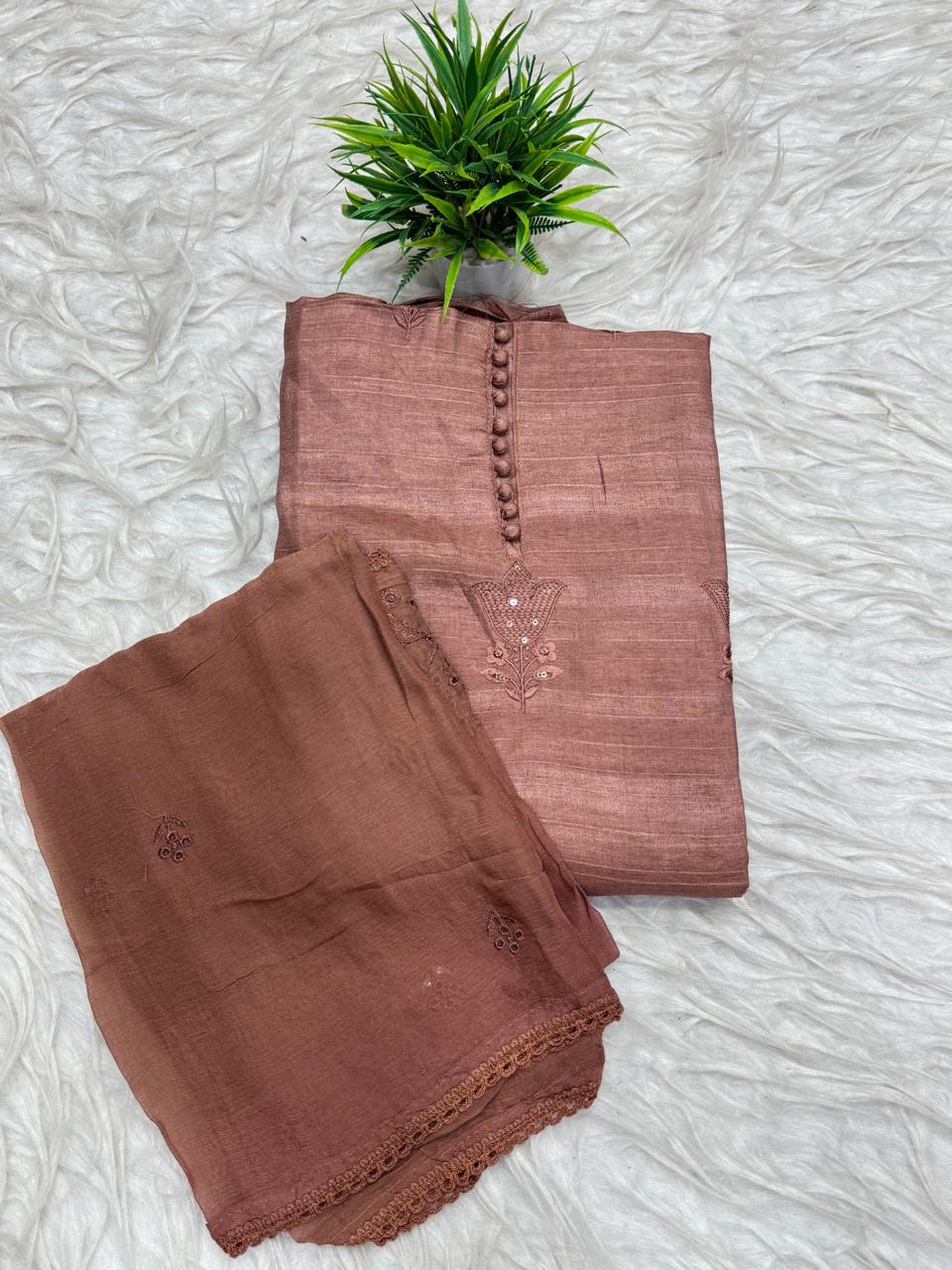 3Pc Set Dress Material