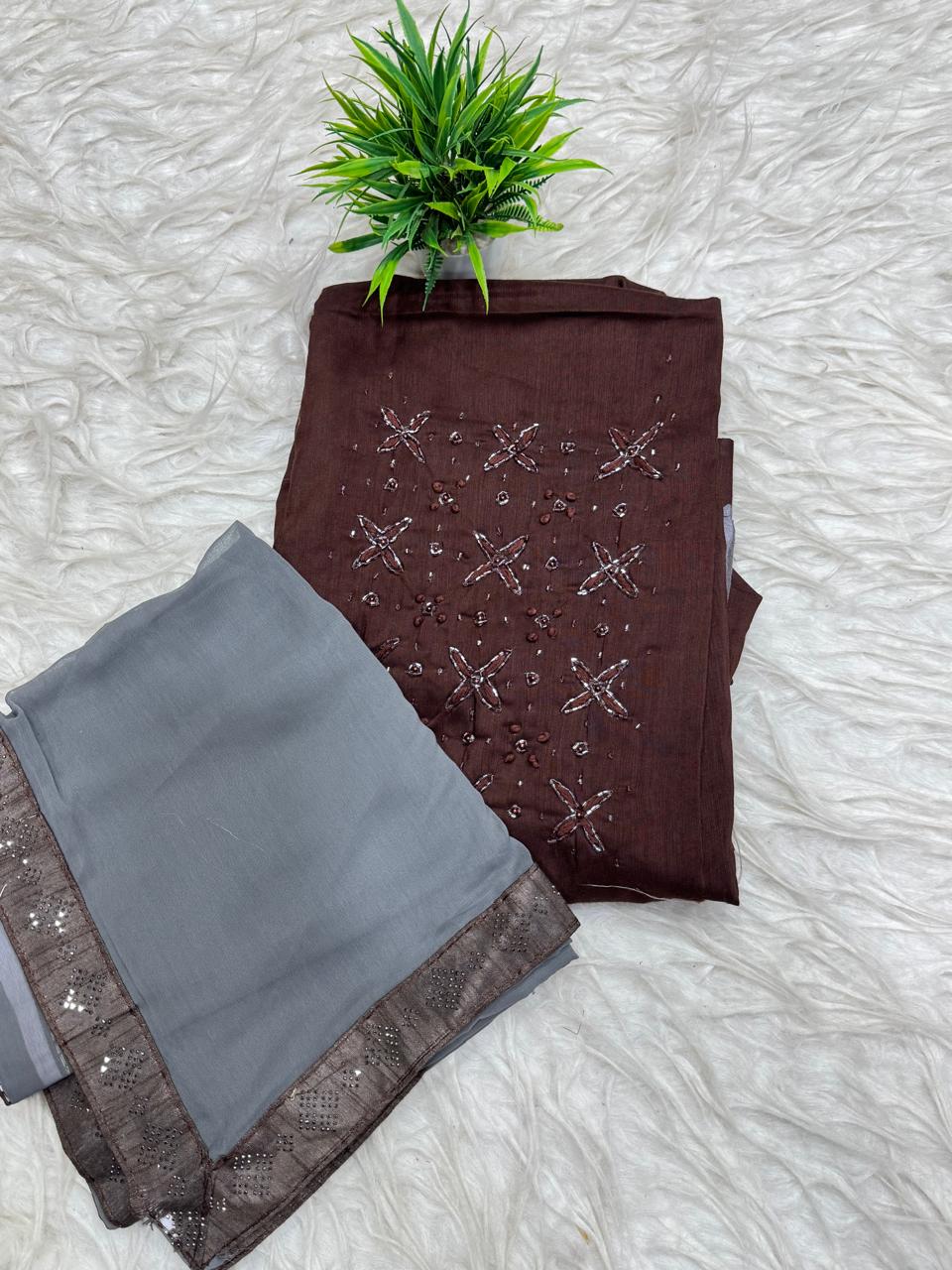 3Pc Set Dress Material