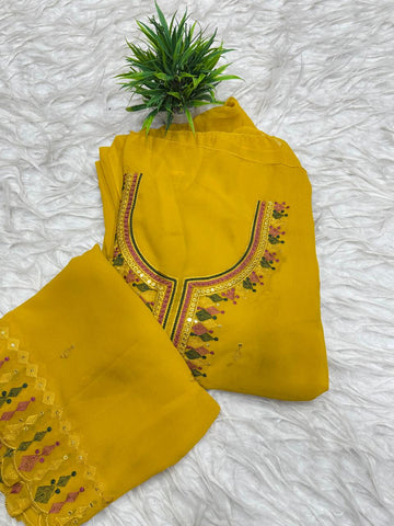 3Pc Set Dress Material