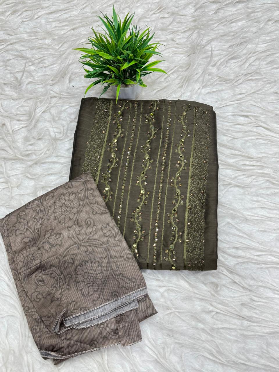 3Pc Set Dress Material