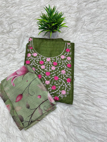 3Pc Set Dress Material