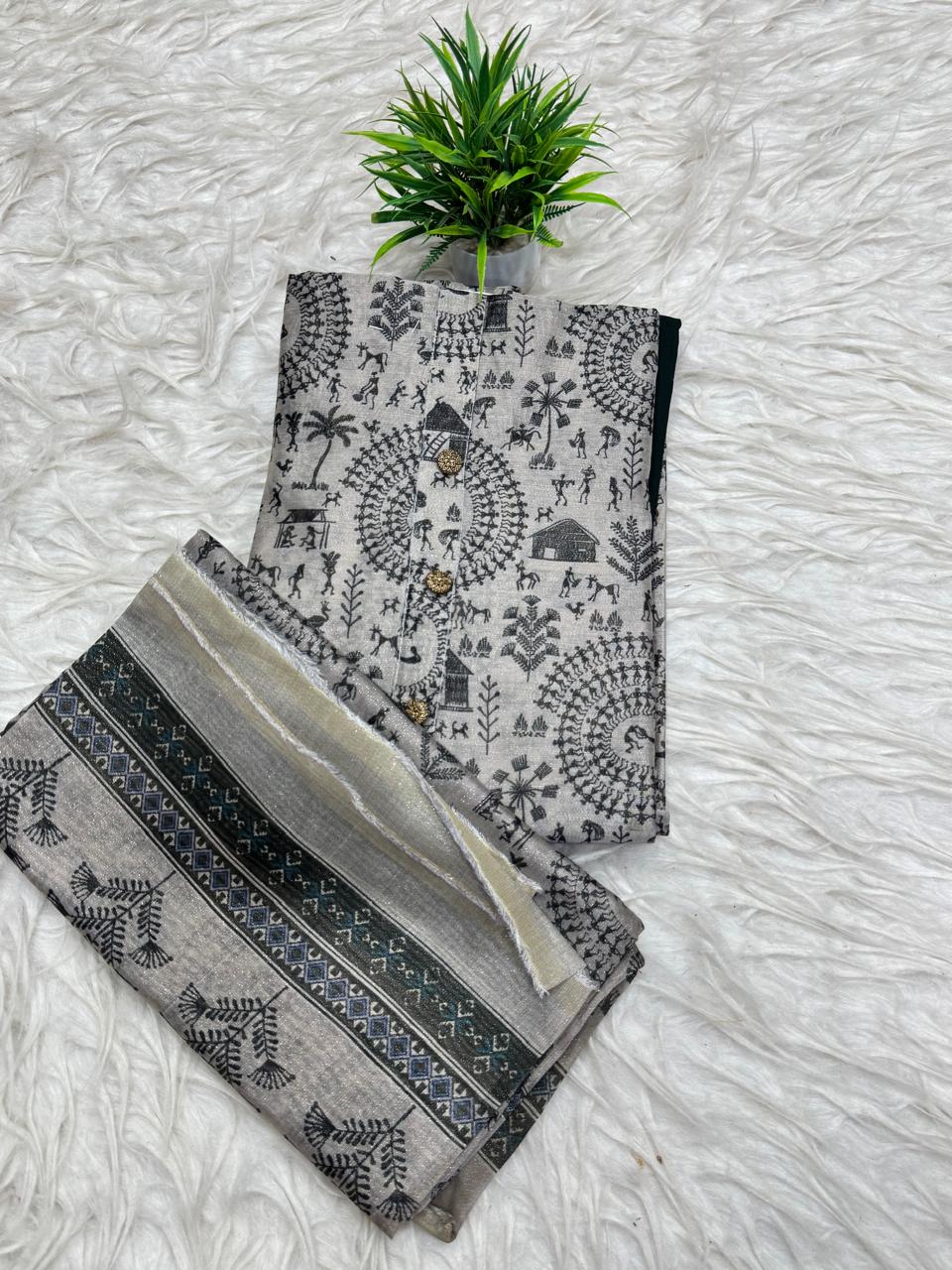 3Pc Set Dress Material