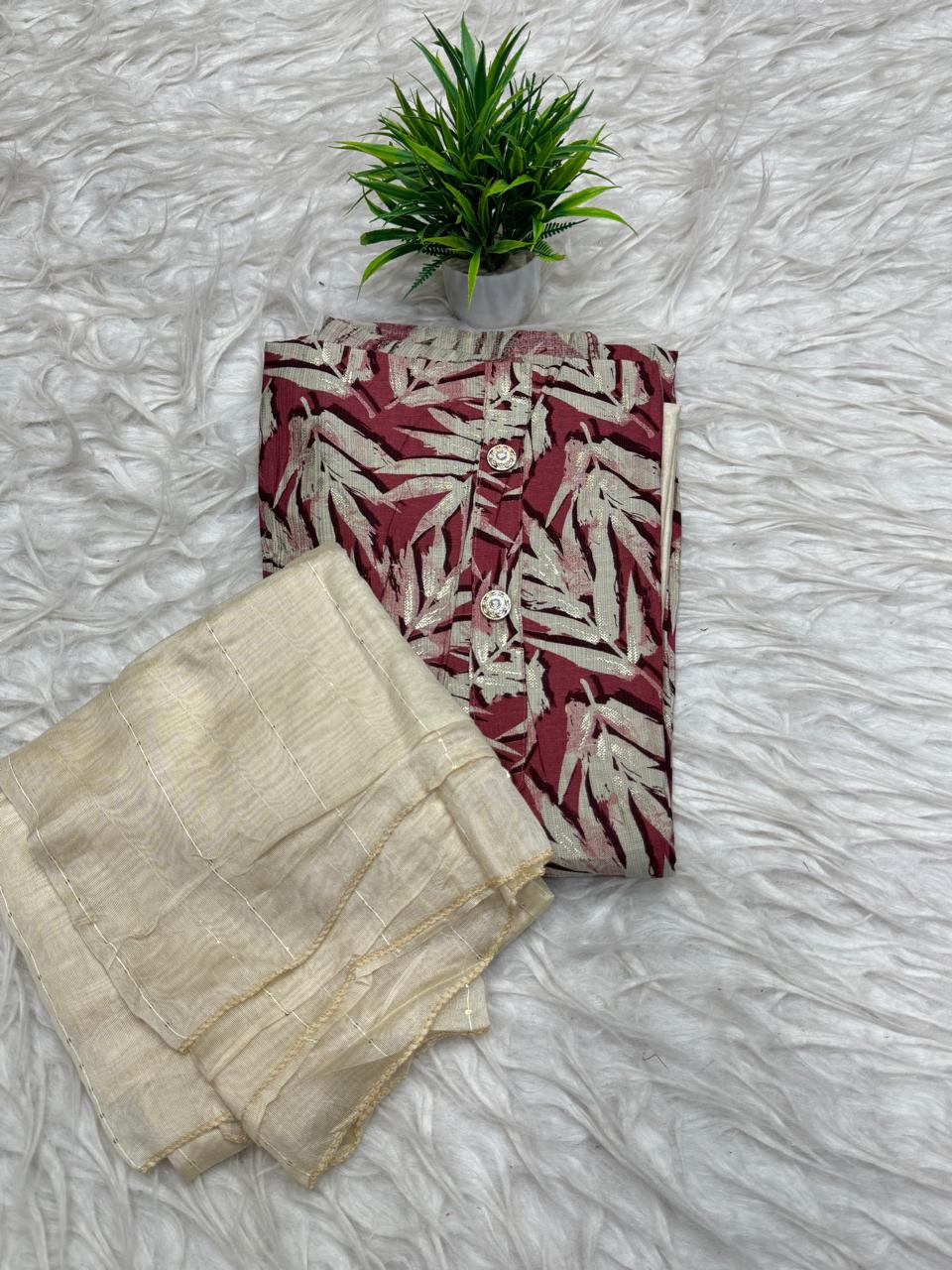 3Pc Set Dress Material