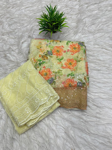 3Pc Set Dress Material
