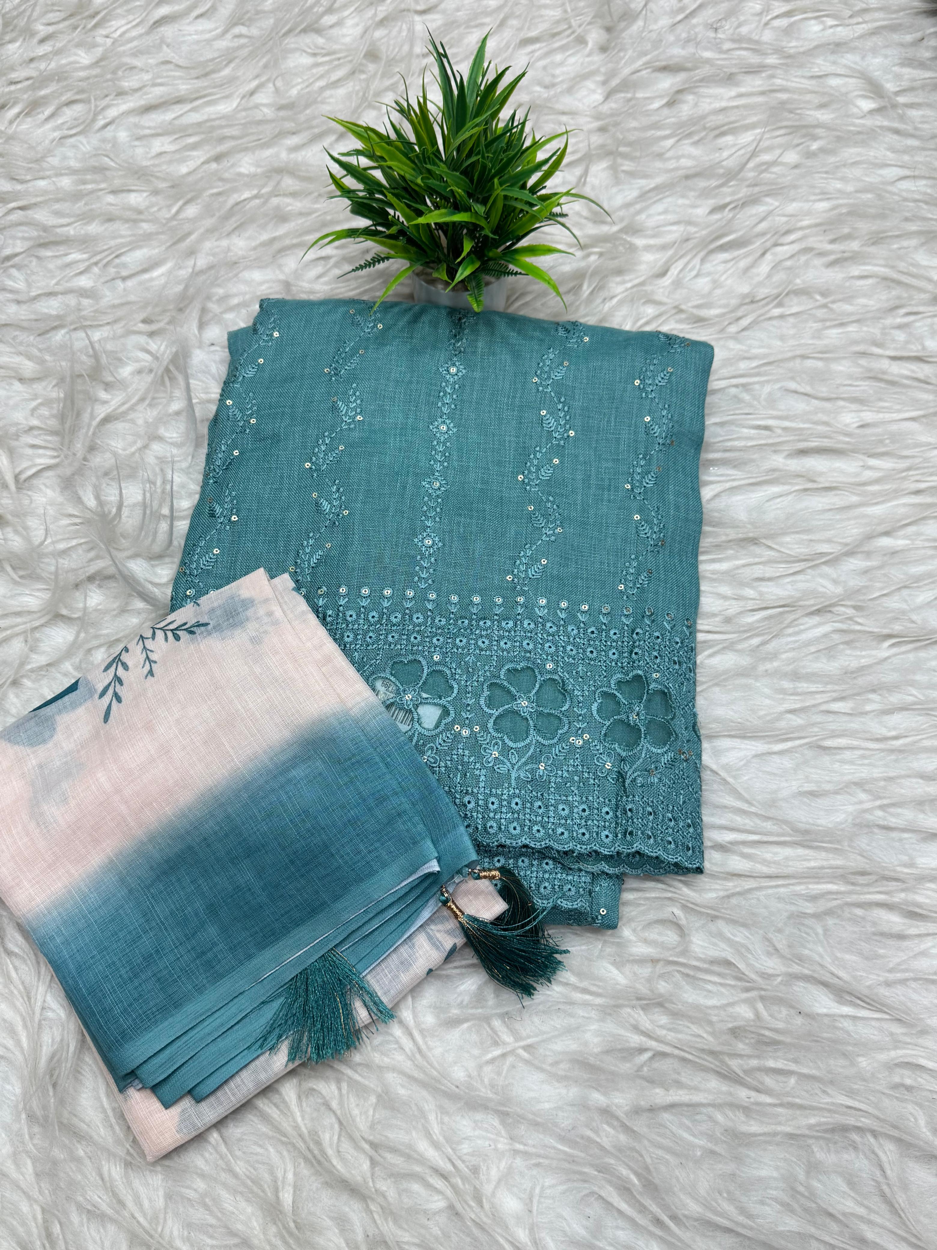 3 Piece Set Dress Material