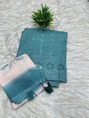 3 Piece Set Dress Material