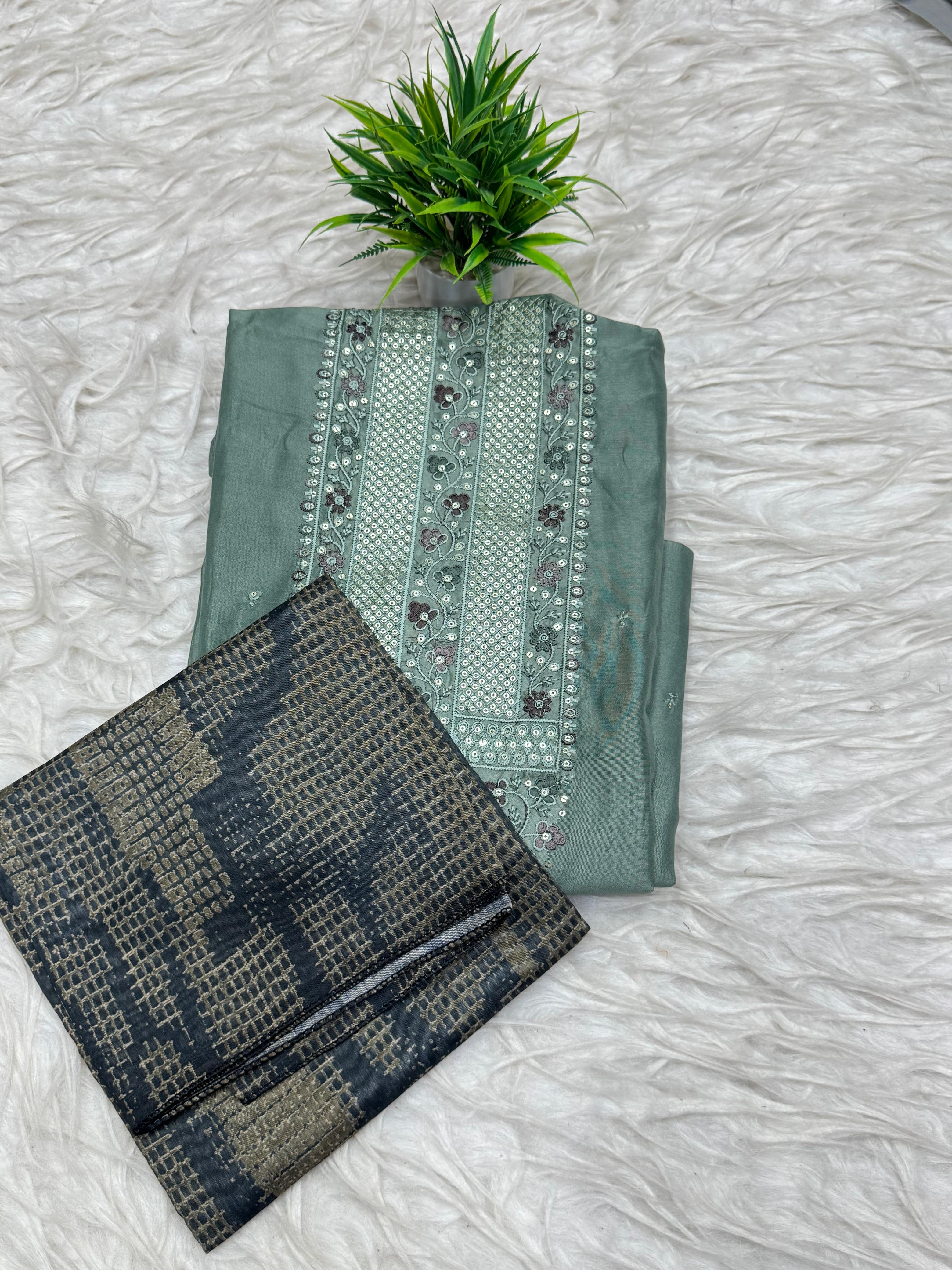 3 Piece Set Dress Material