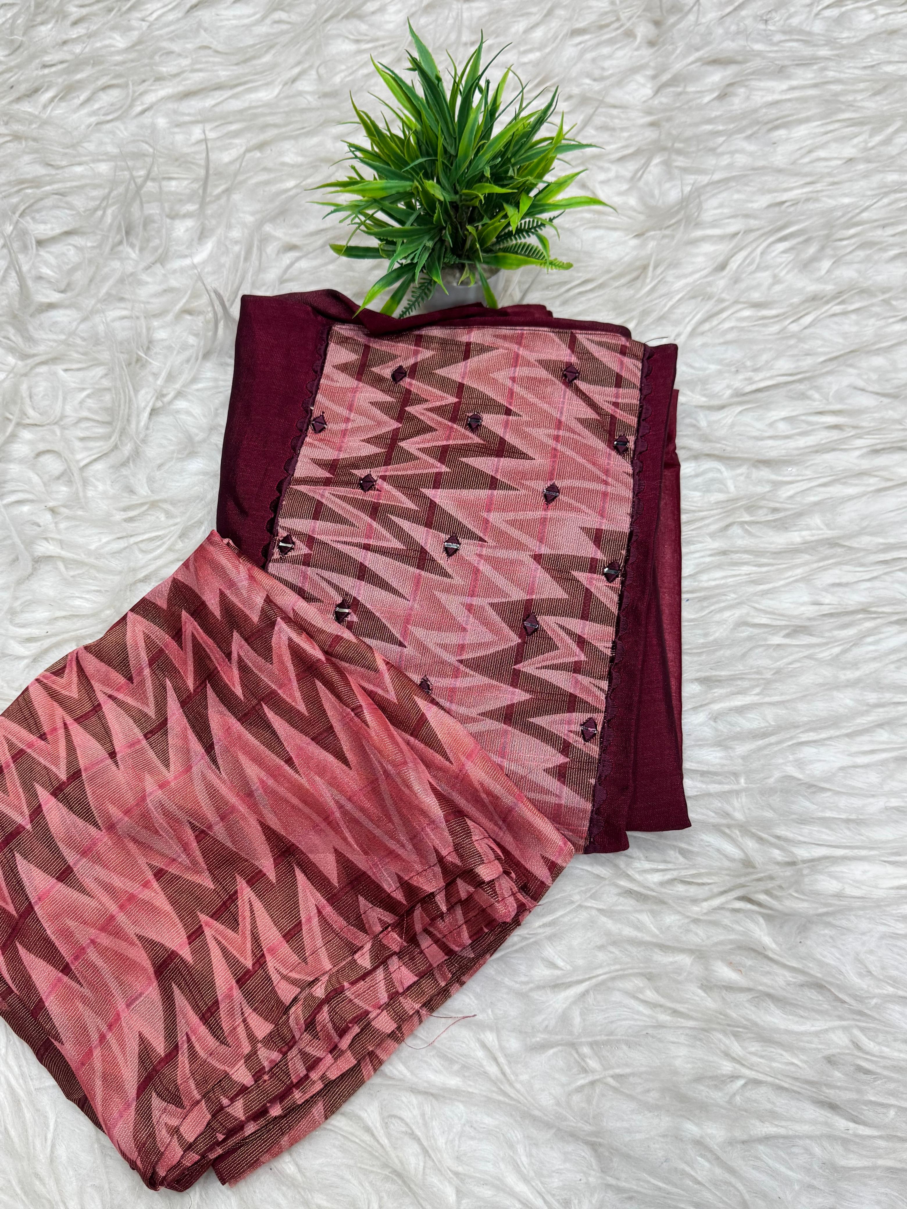 3 Piece Set Dress Material