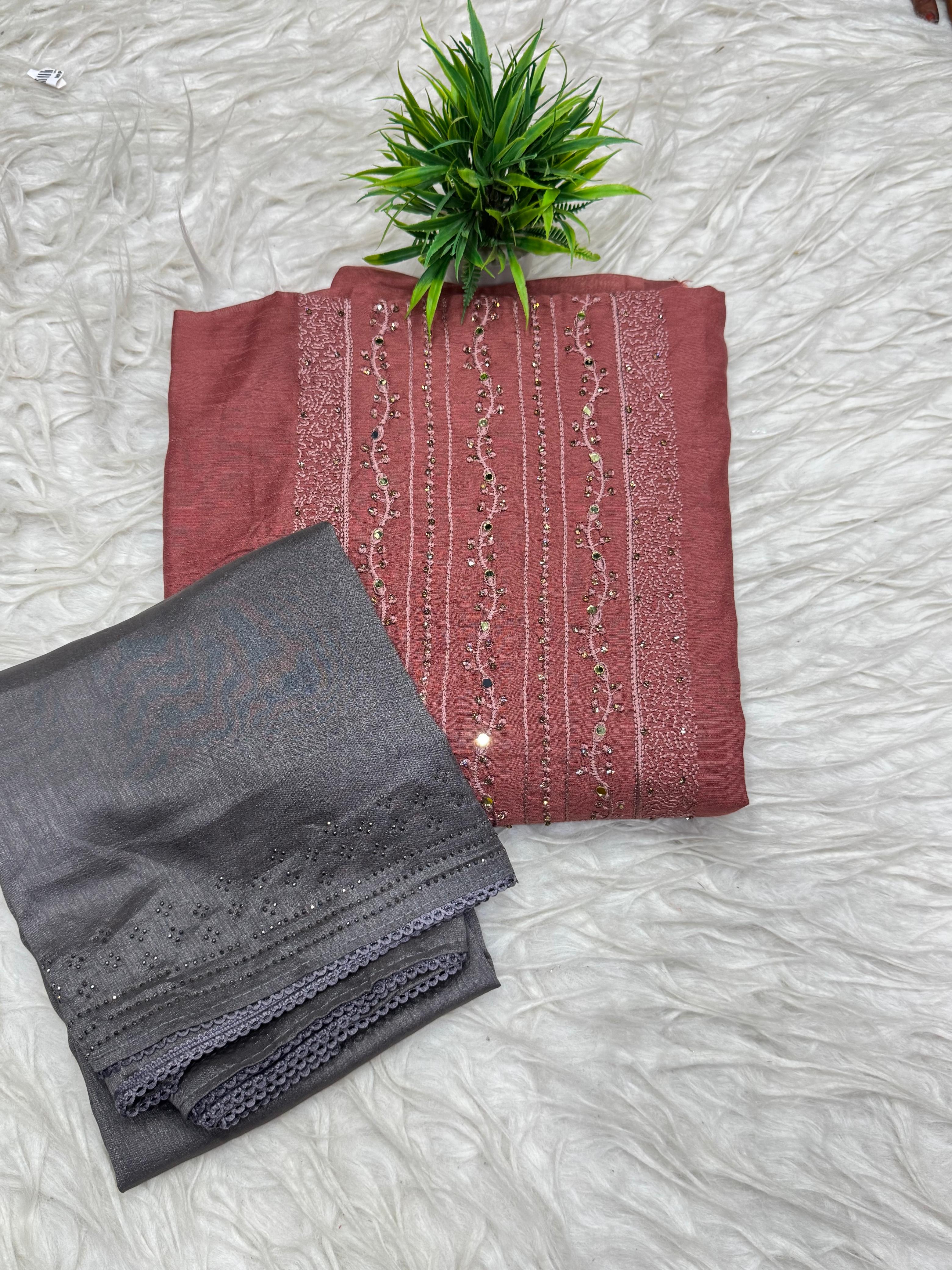 3 Piece Set Dress Material
