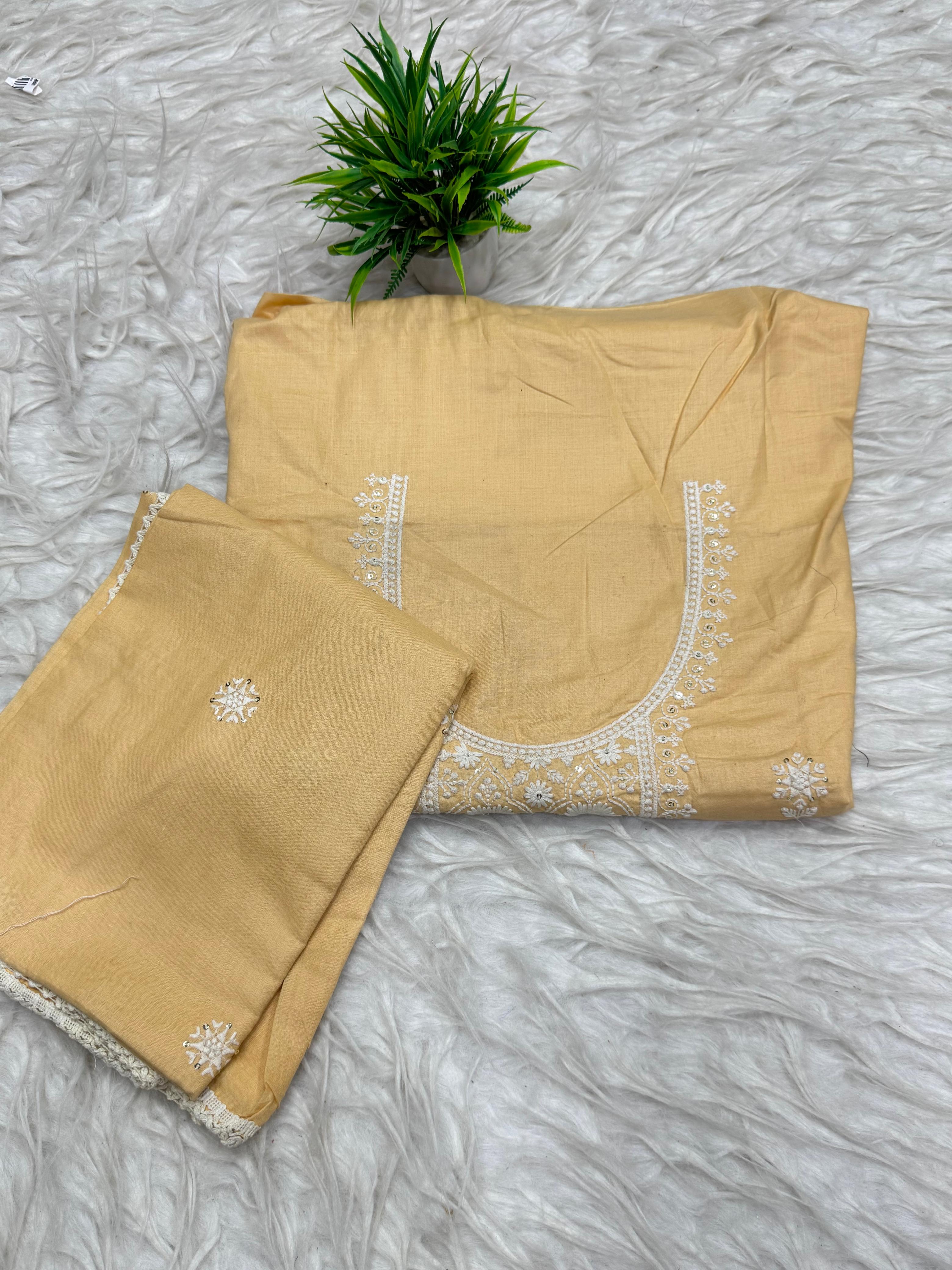 3 Piece Set Dress Material