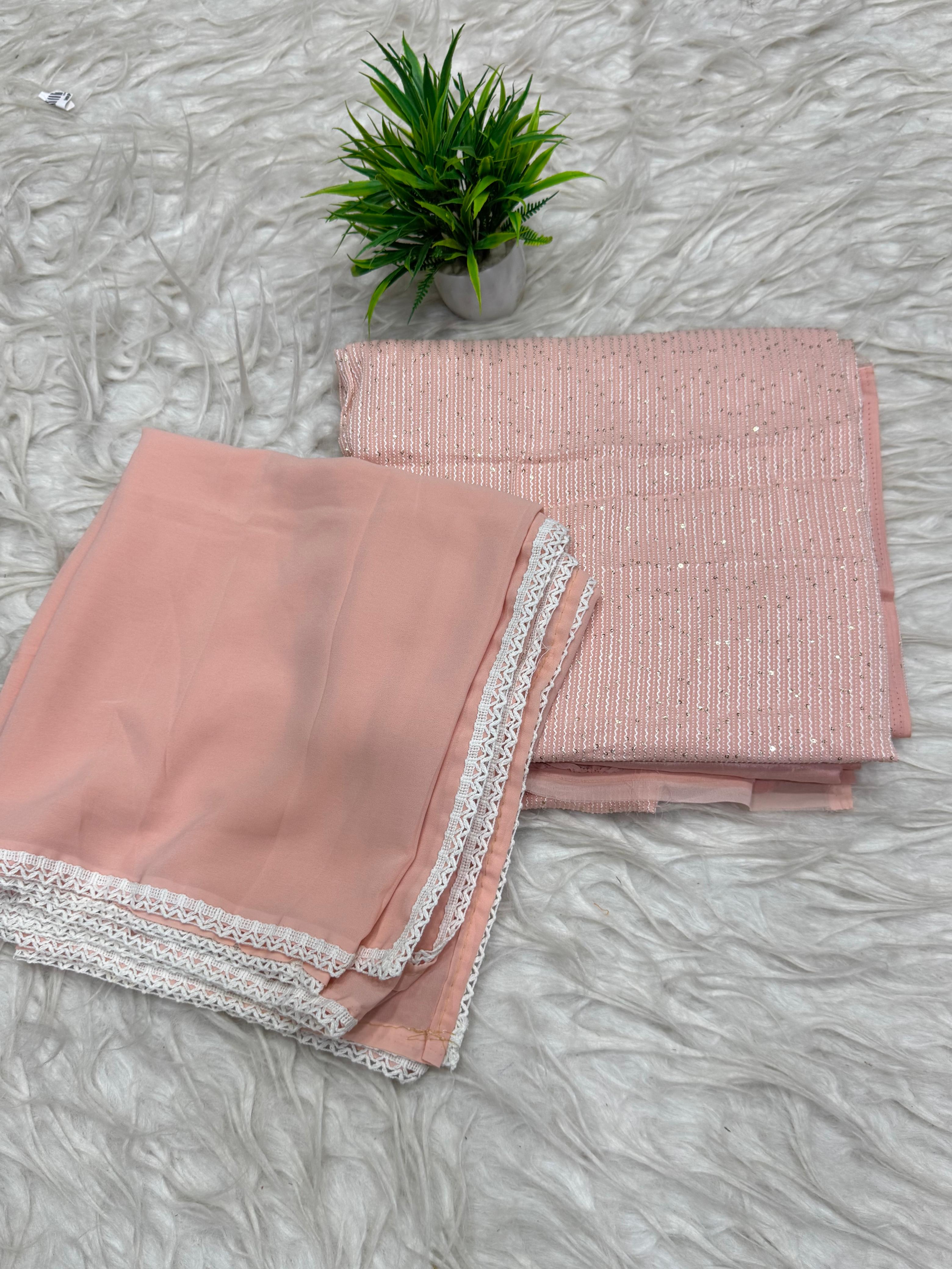 3 Piece Set Dress Material