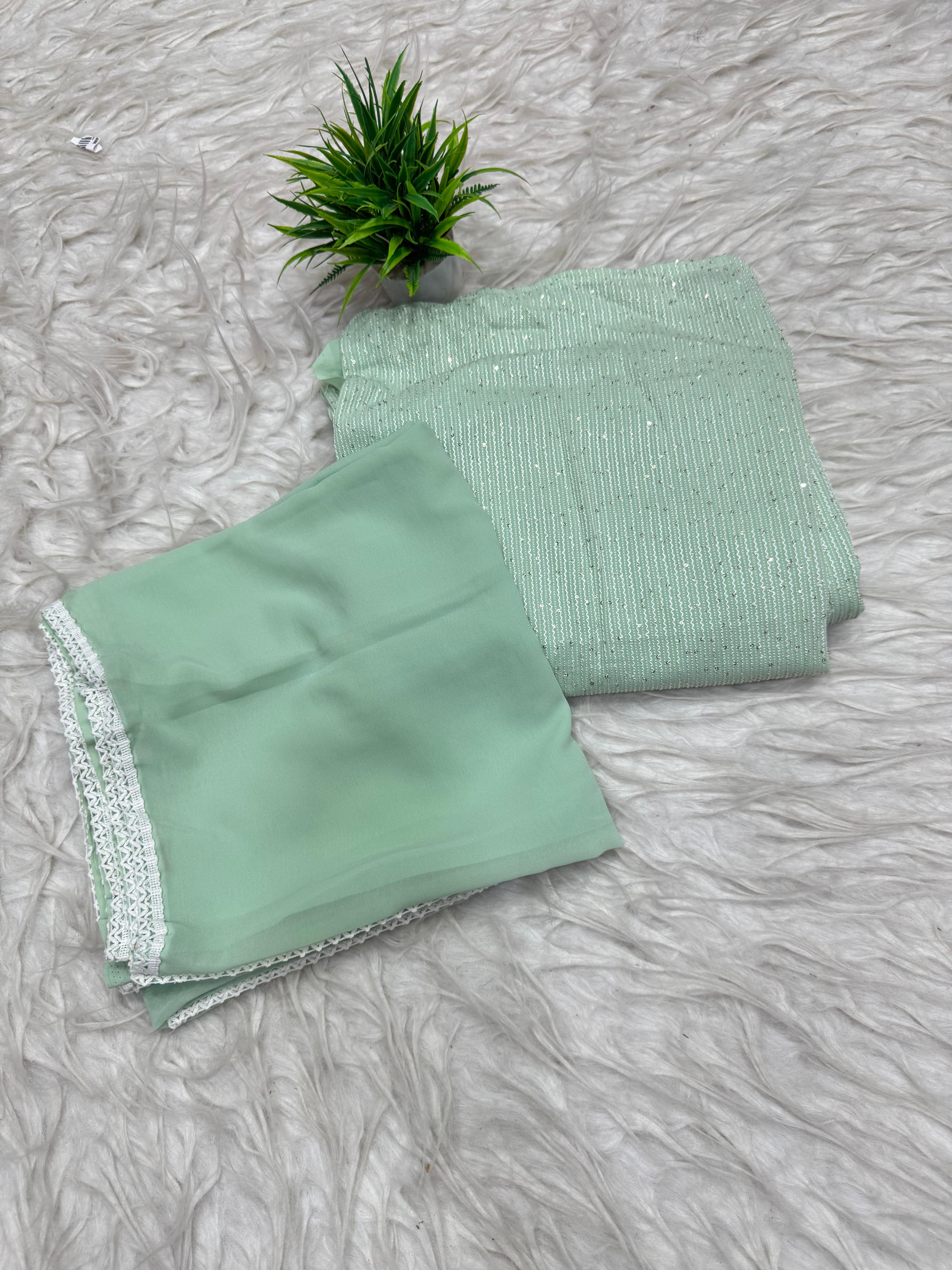 3 Piece Set Dress Material