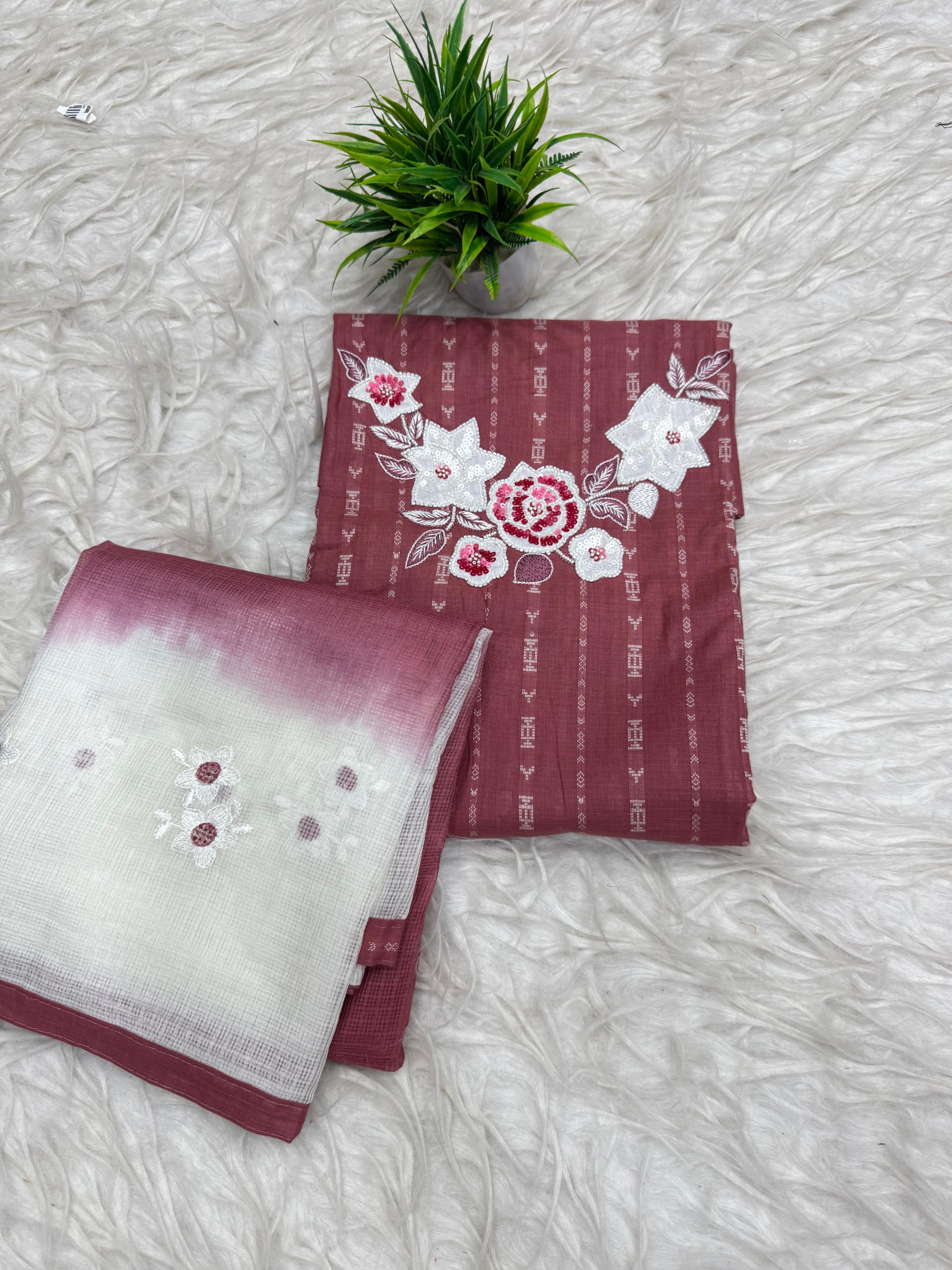 3 Piece Set Dress Material