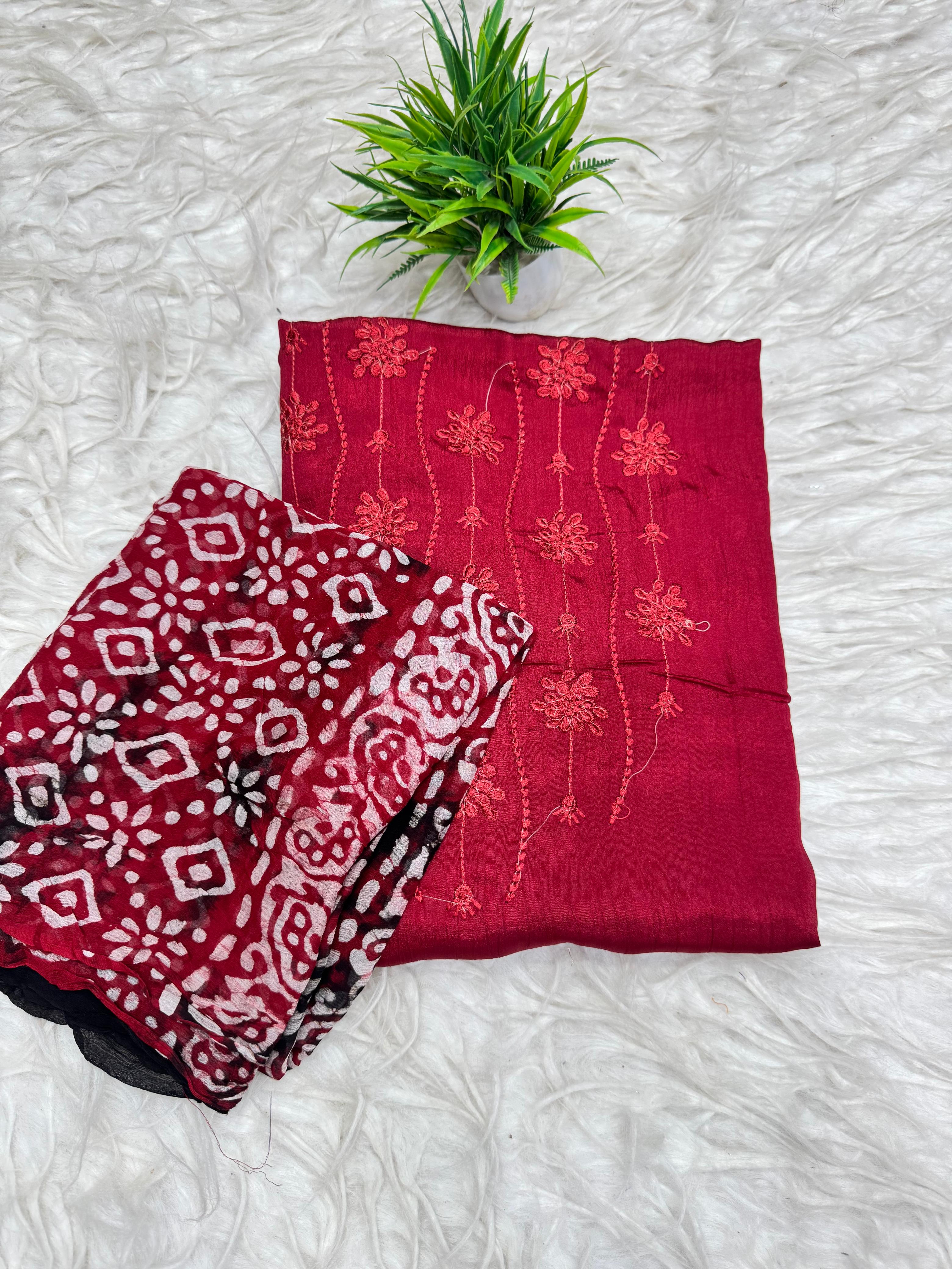 3 Piece Set Dress Material