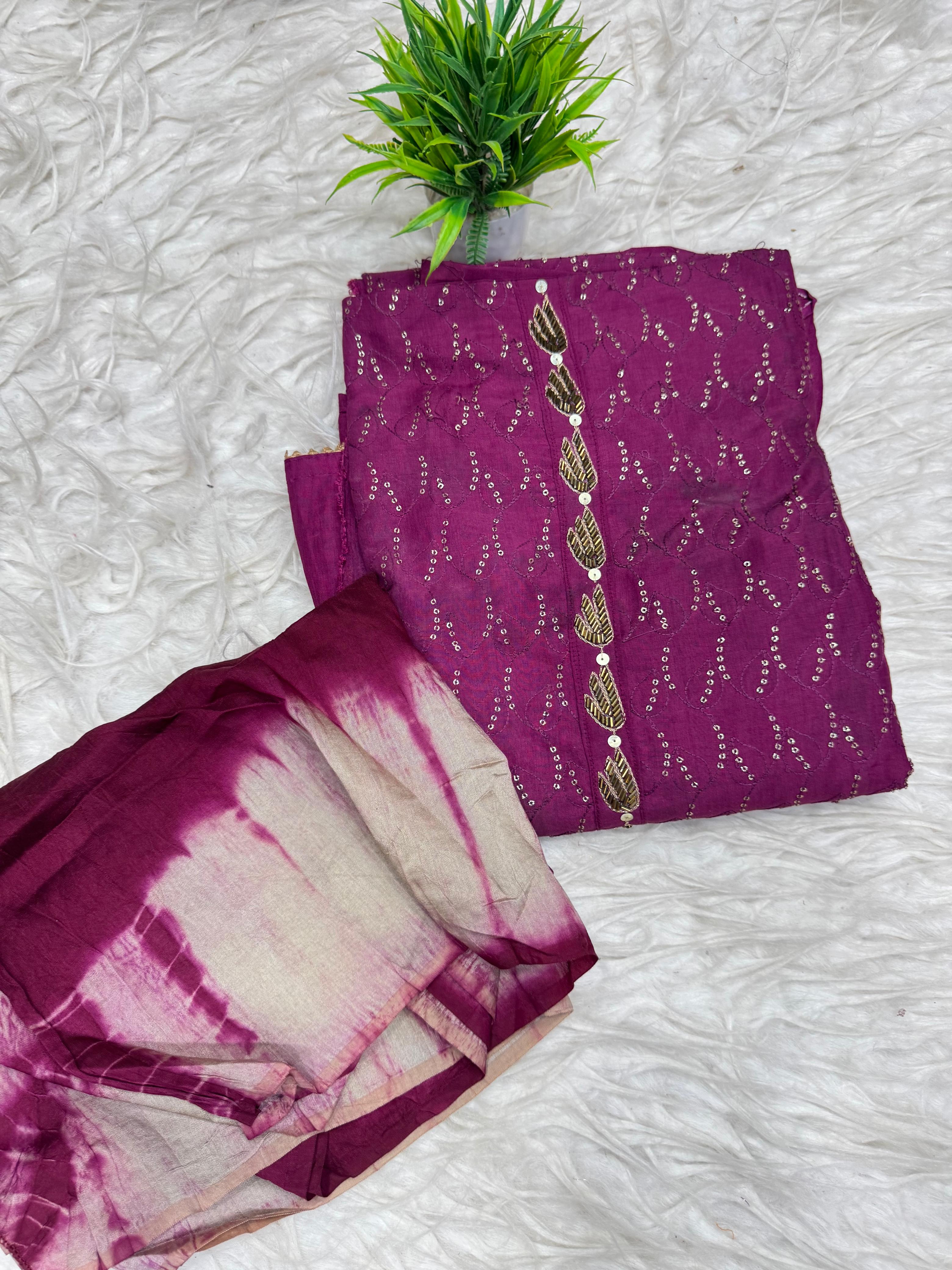 3 Piece Set Dress Material