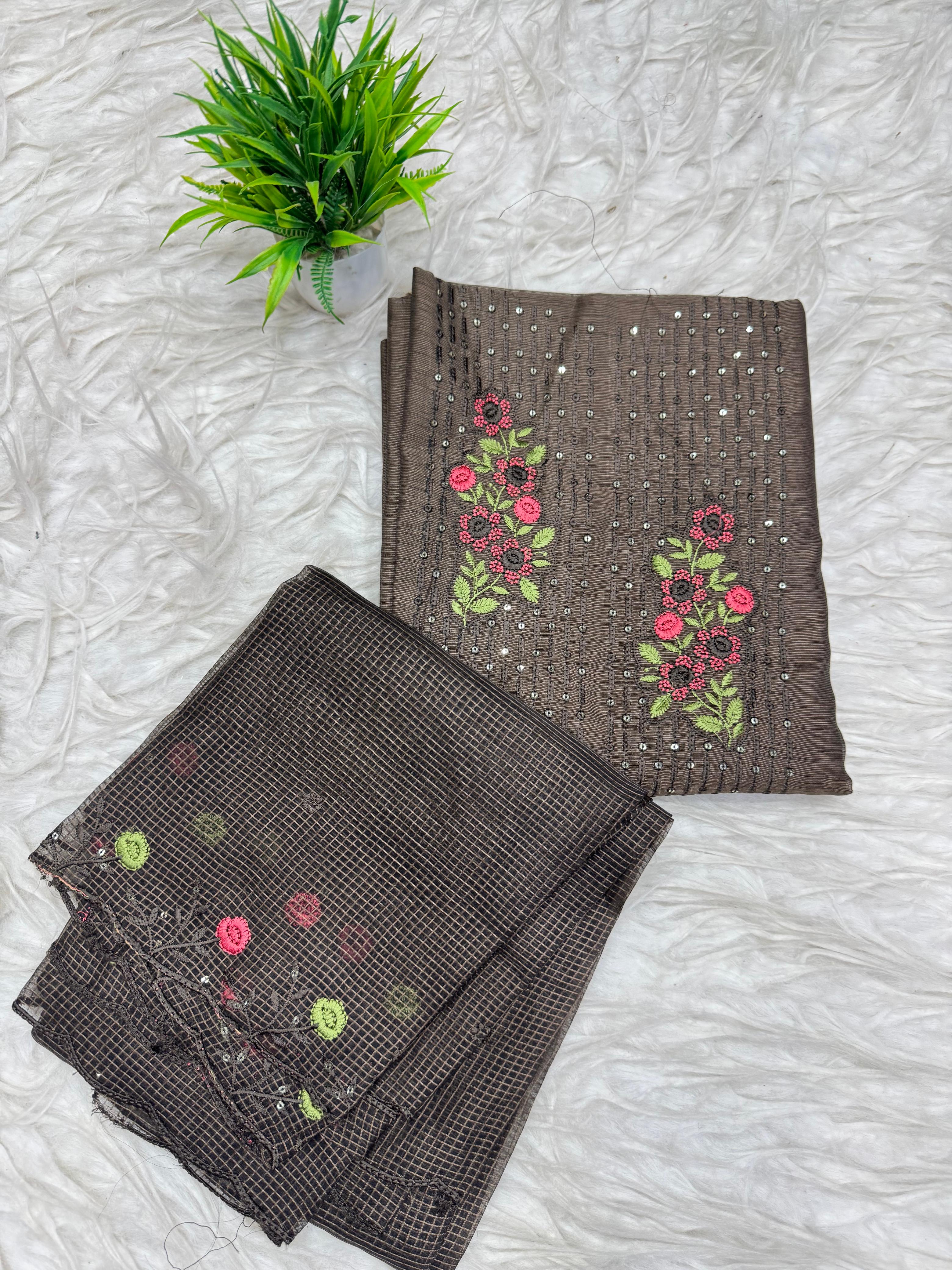 3 Piece Set Dress Material