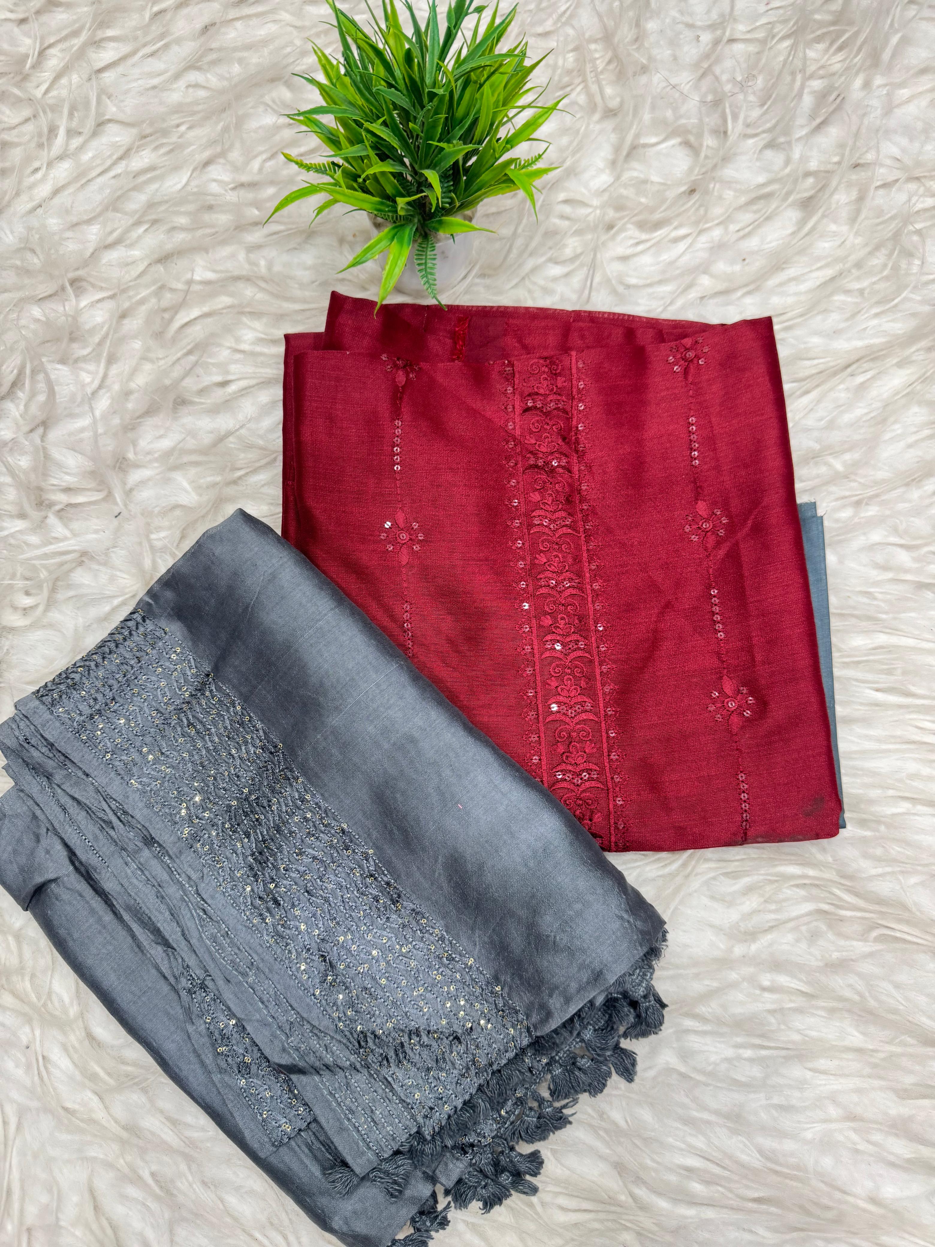 3 Piece Set Dress Material