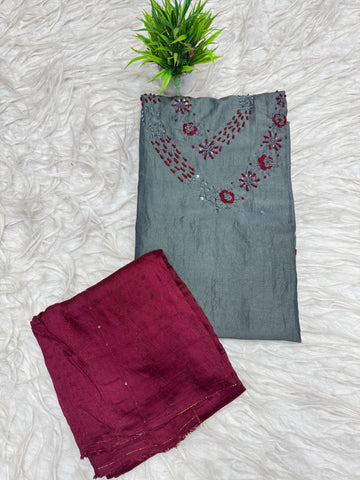 3 Piece Set Dress Material