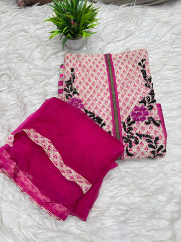 3 Piece Set Dress Material