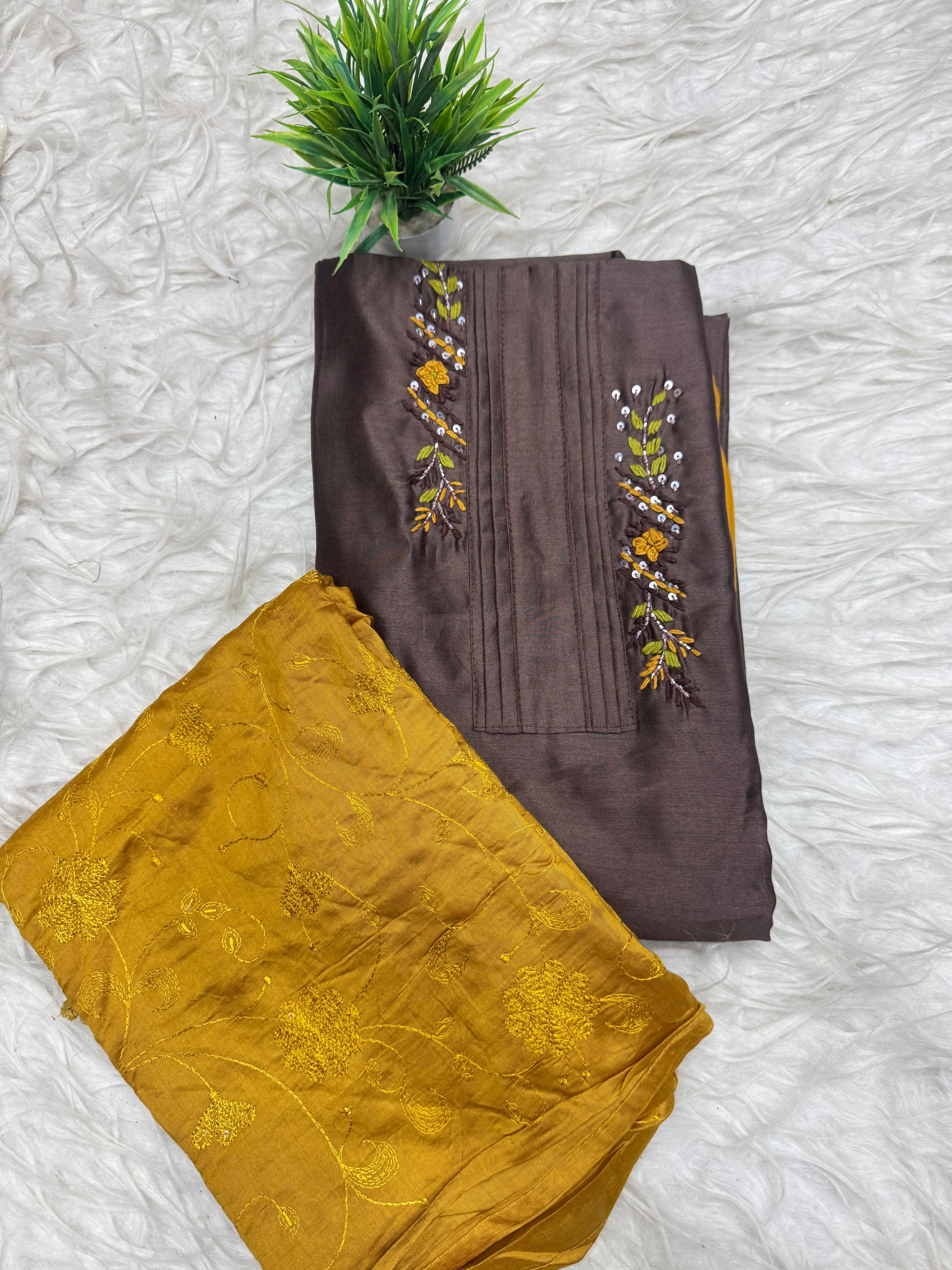 3 Piece Set Dress Material