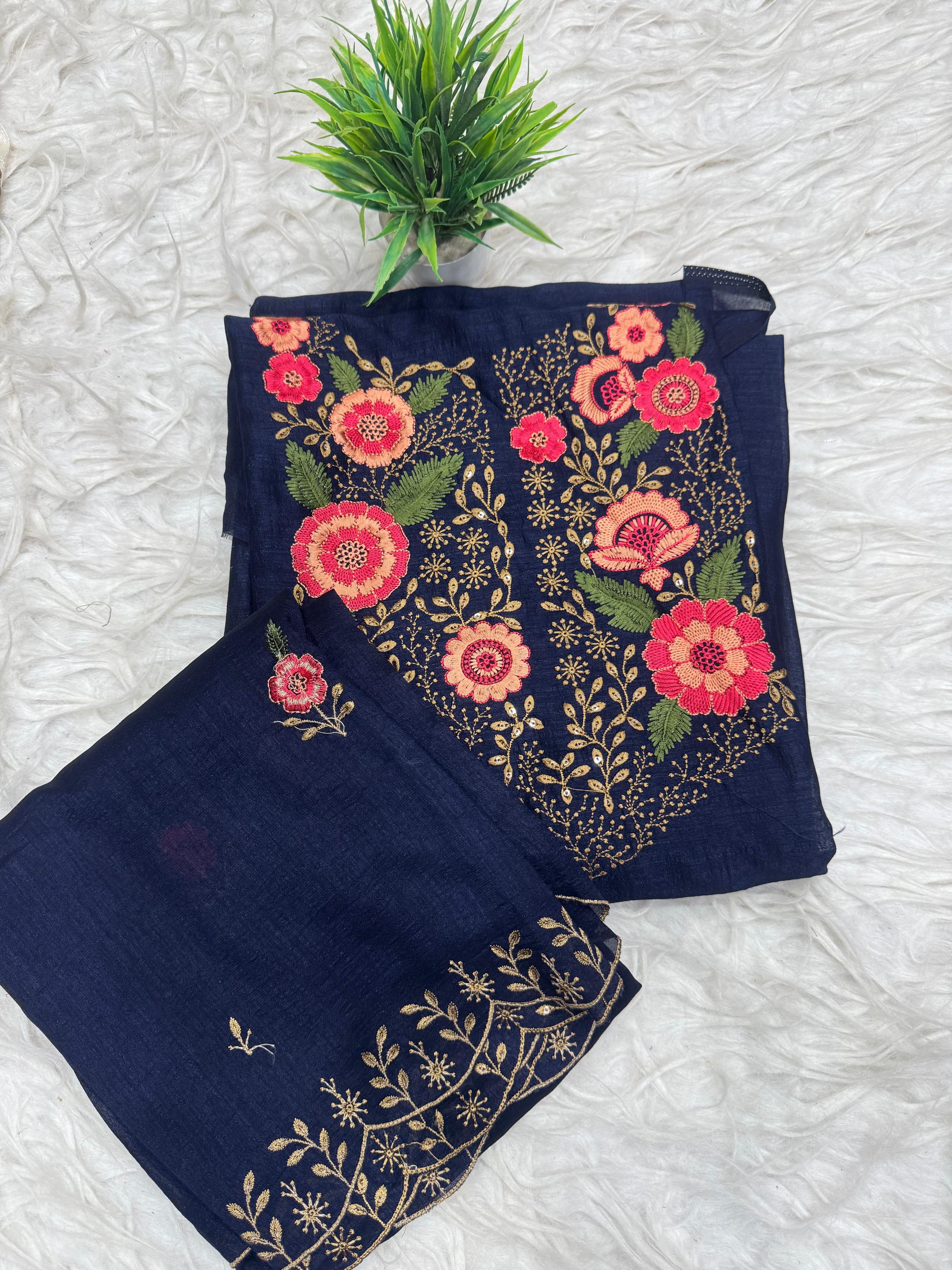 3 Piece Set Dress Material