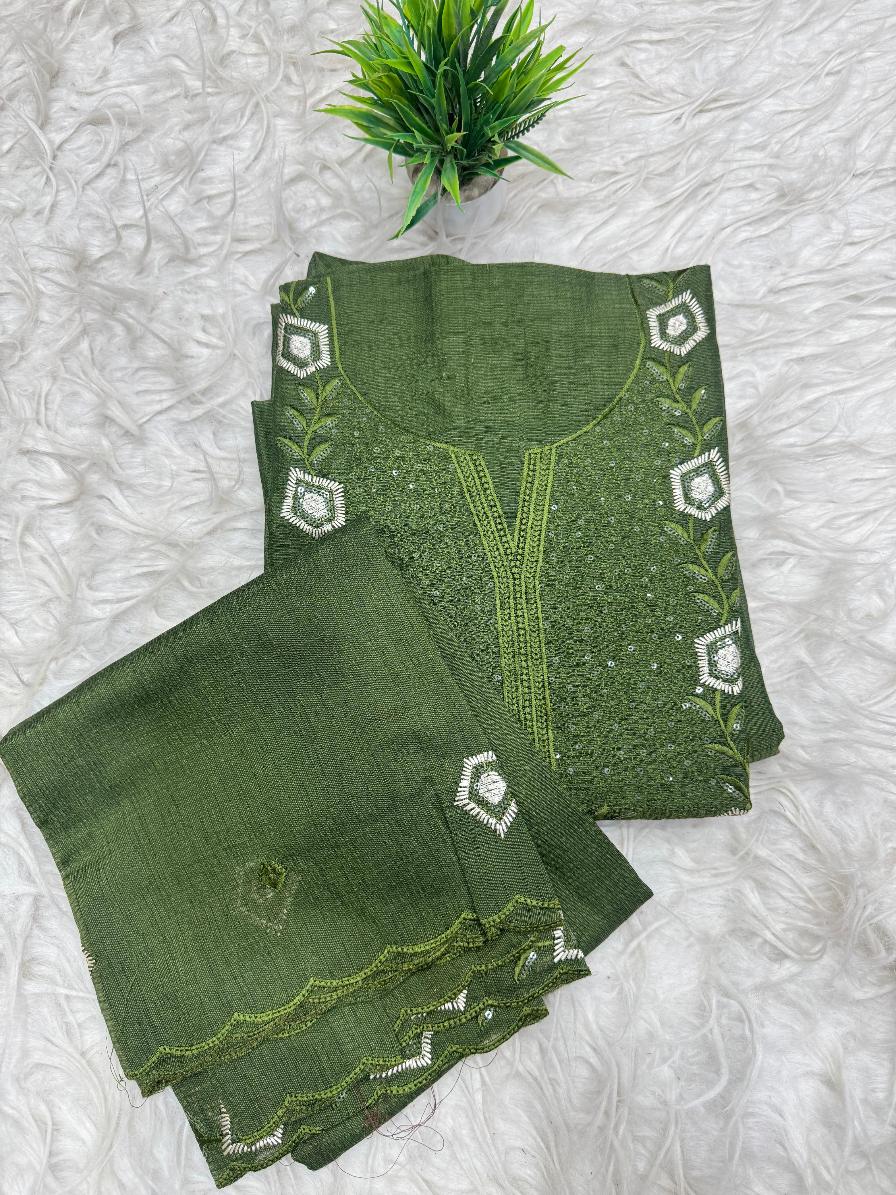 3 Piece Set Dress Material