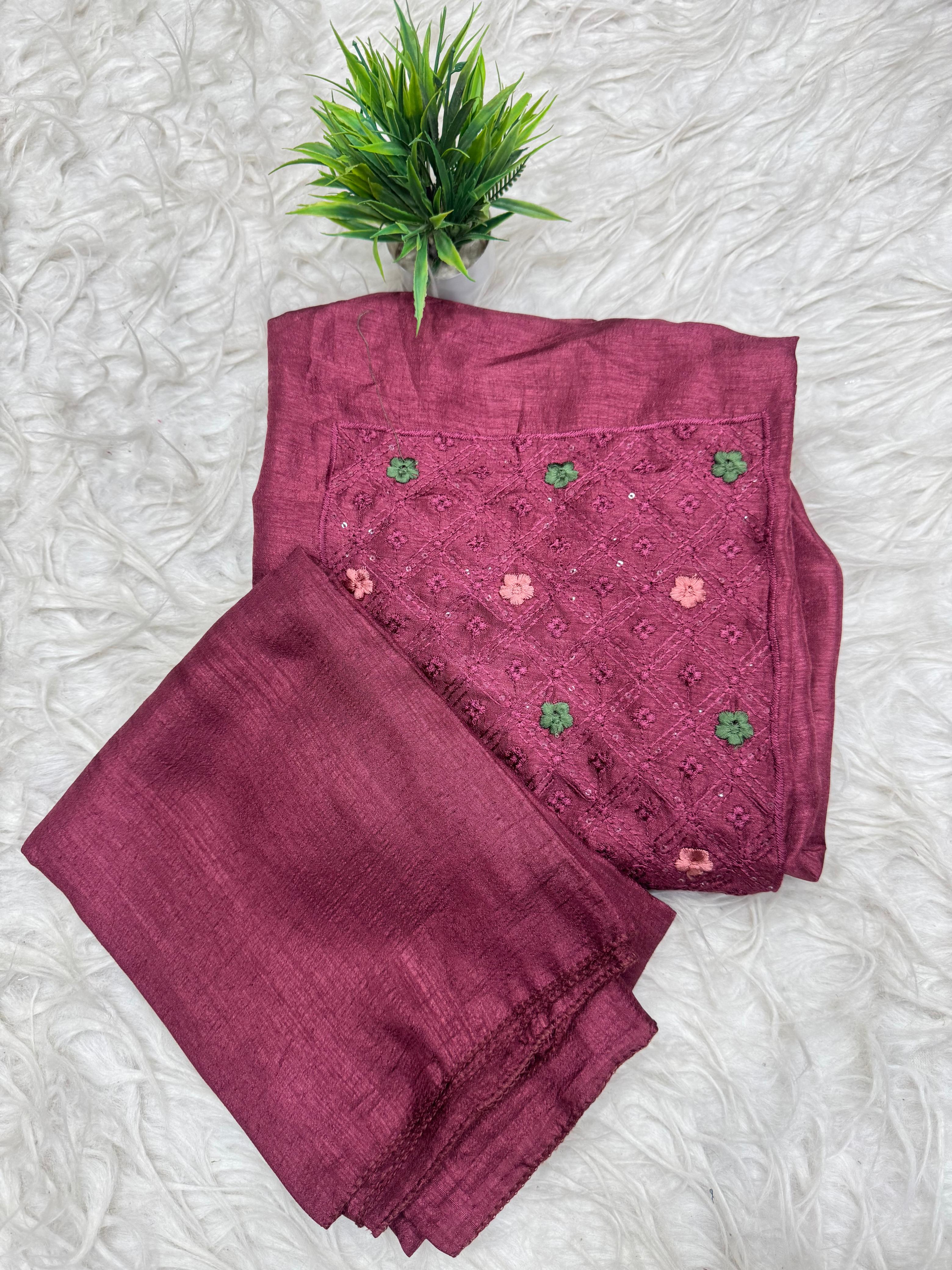3 Piece Set Dress Material