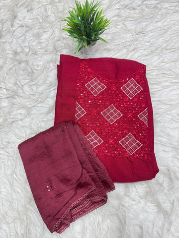 3 Piece Set Dress Material