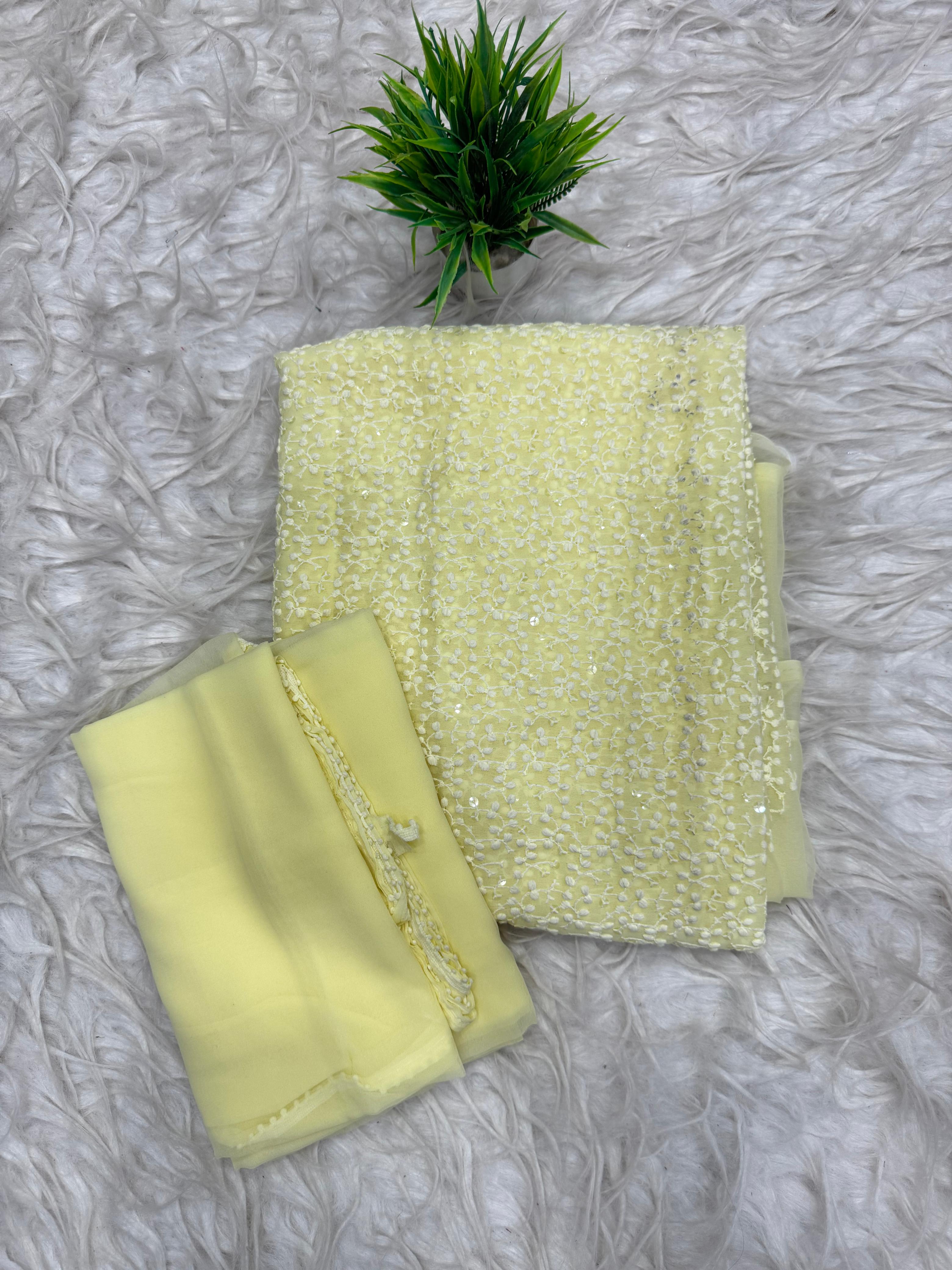 3 Piece Set Dress Material