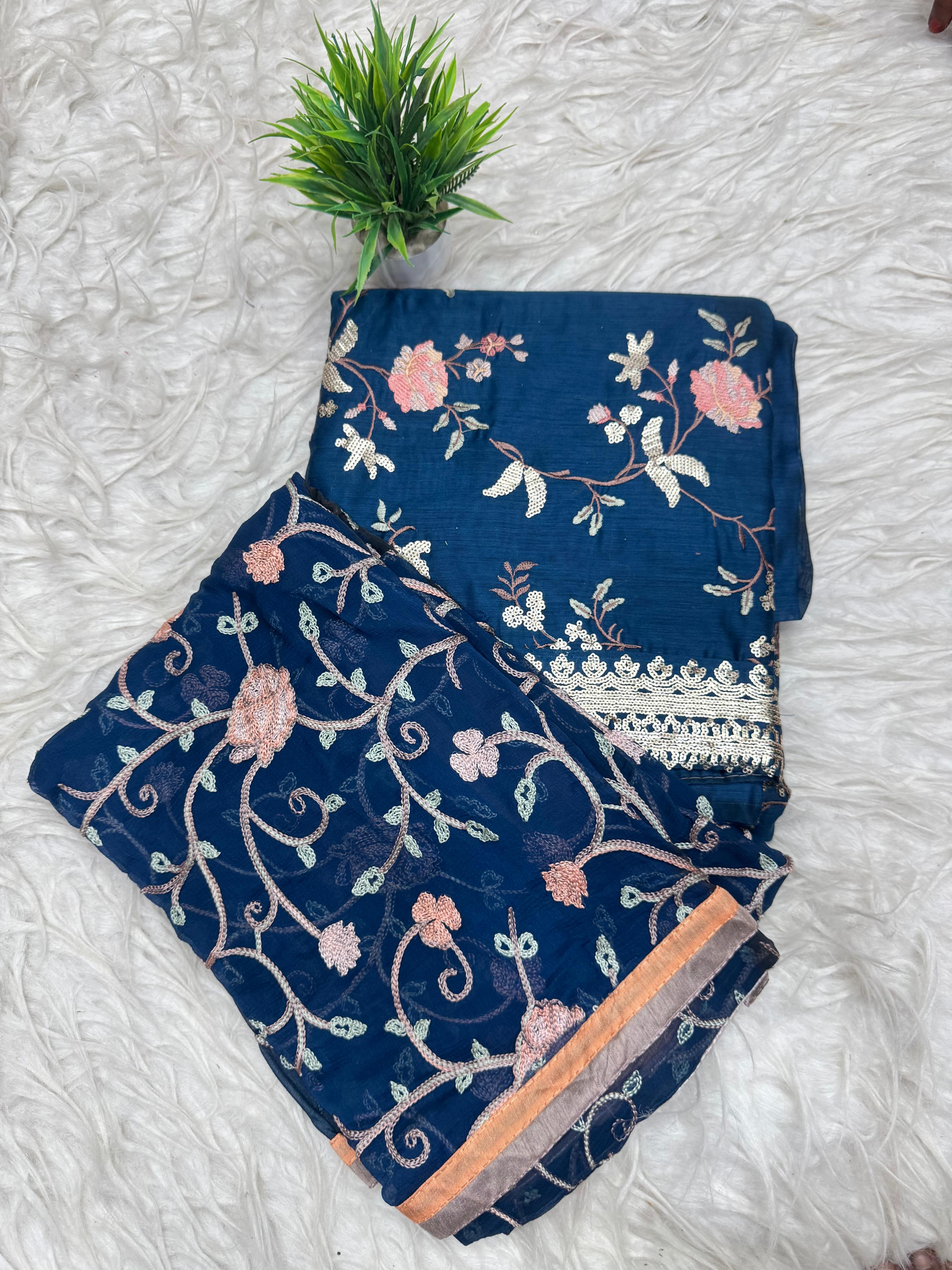 3 Piece Set Dress Material