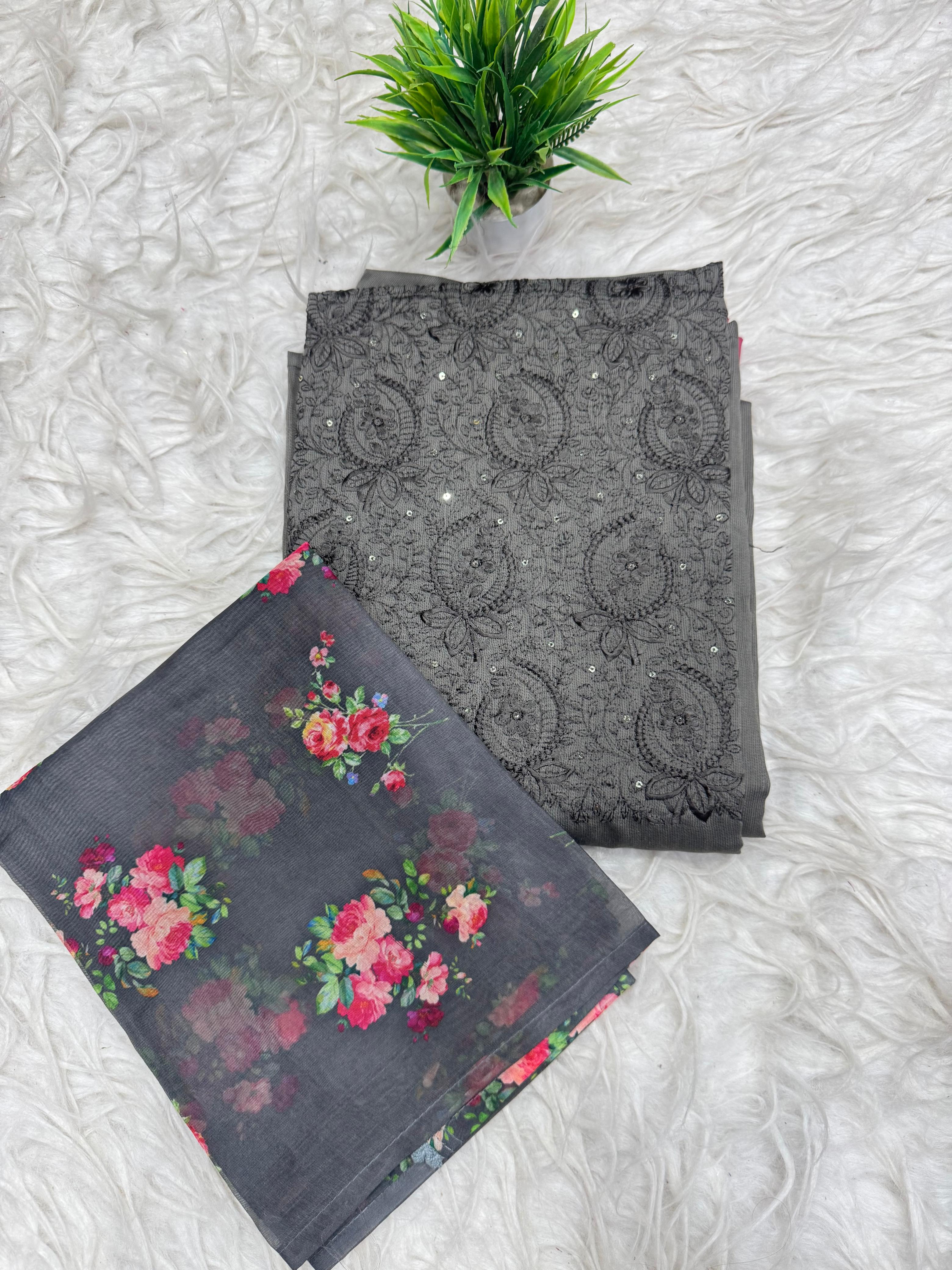 3 Piece Set Dress Material
