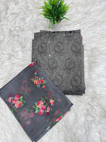 3 Piece Set Dress Material