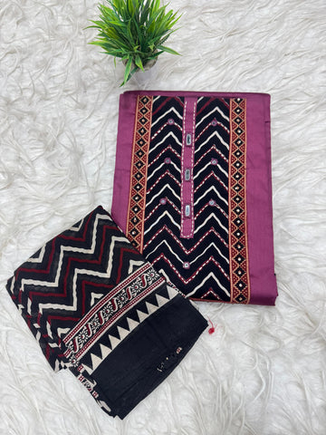 3 Piece Set Dress Material