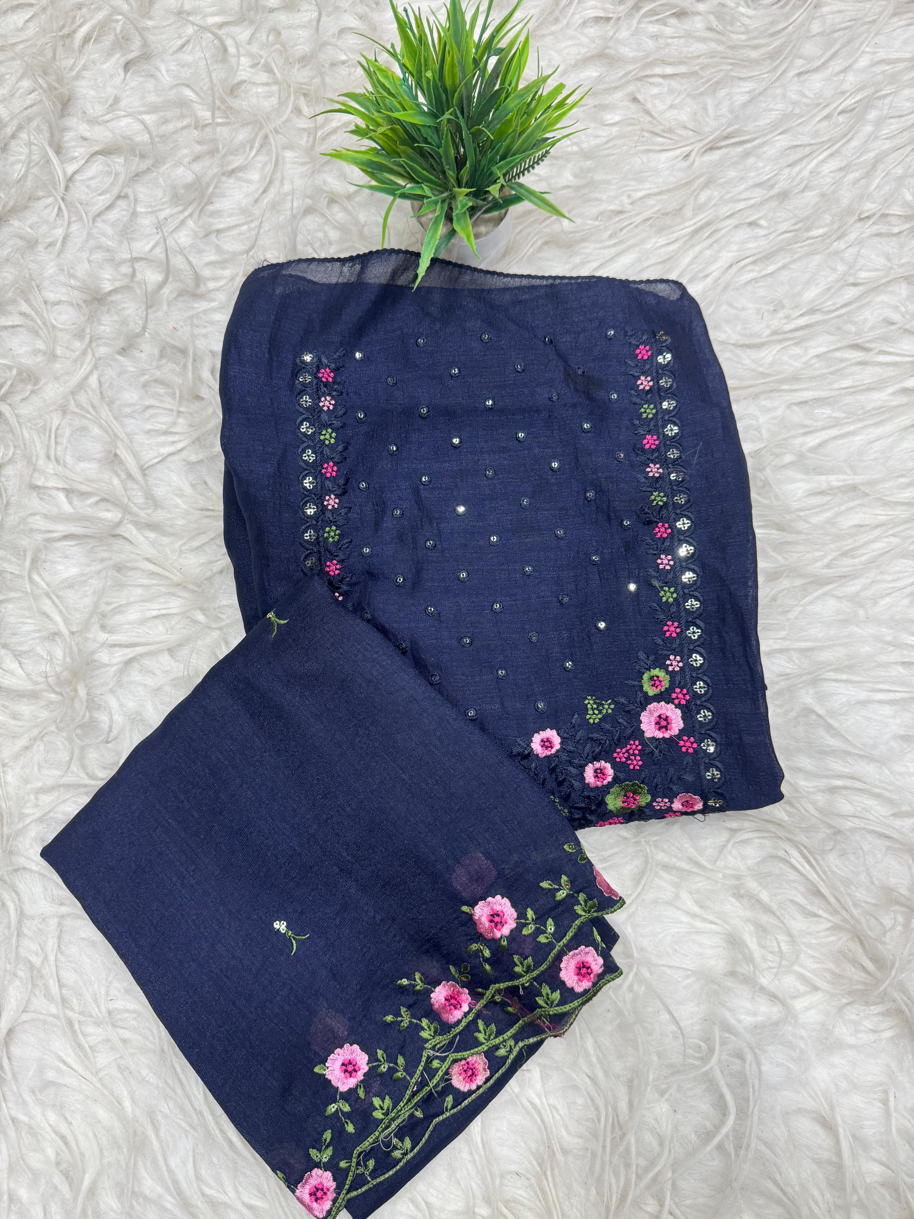3 Piece Set Dress Material