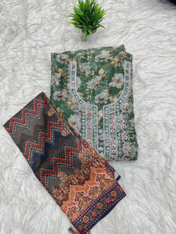 3 Piece Set Dress Material