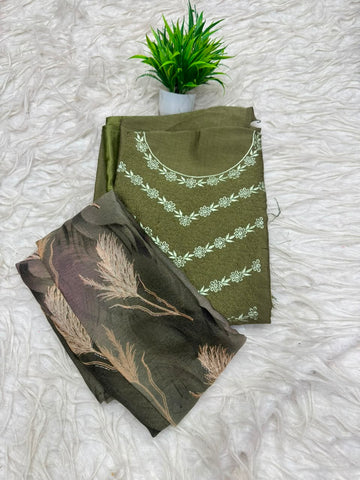 3 Piece Set Dress Material