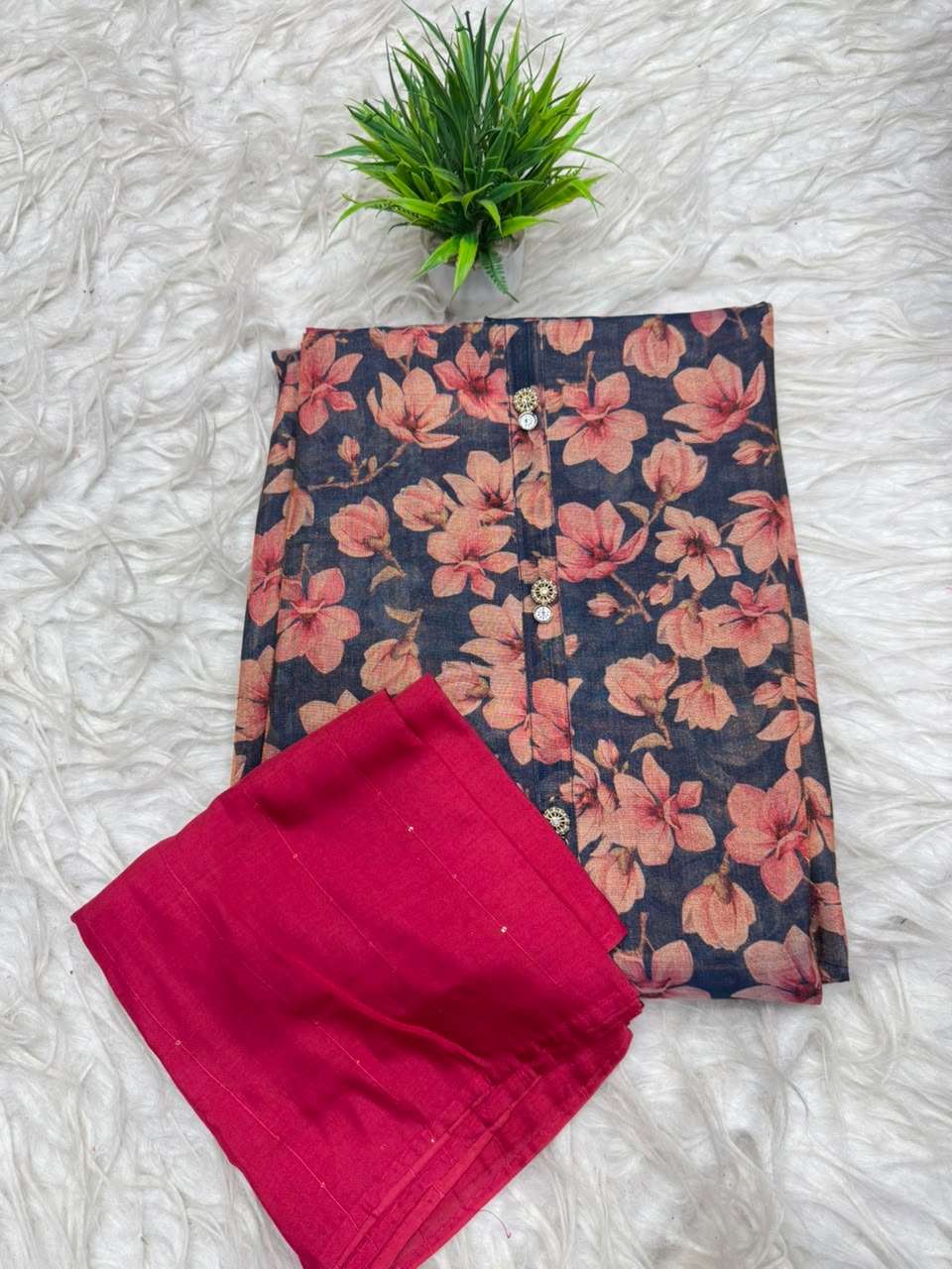 3 Piece Set Dress Material
