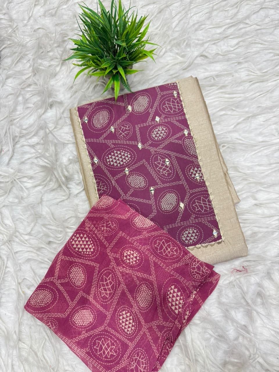 3 Piece Set Dress Material
