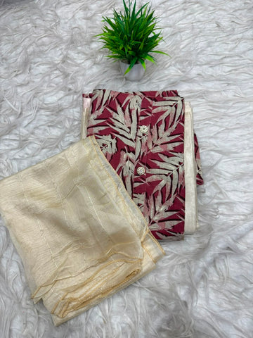 3 Piece Set Dress Material