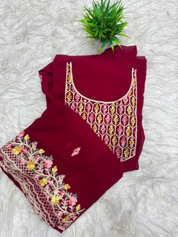 3 Piece Set Dress Material