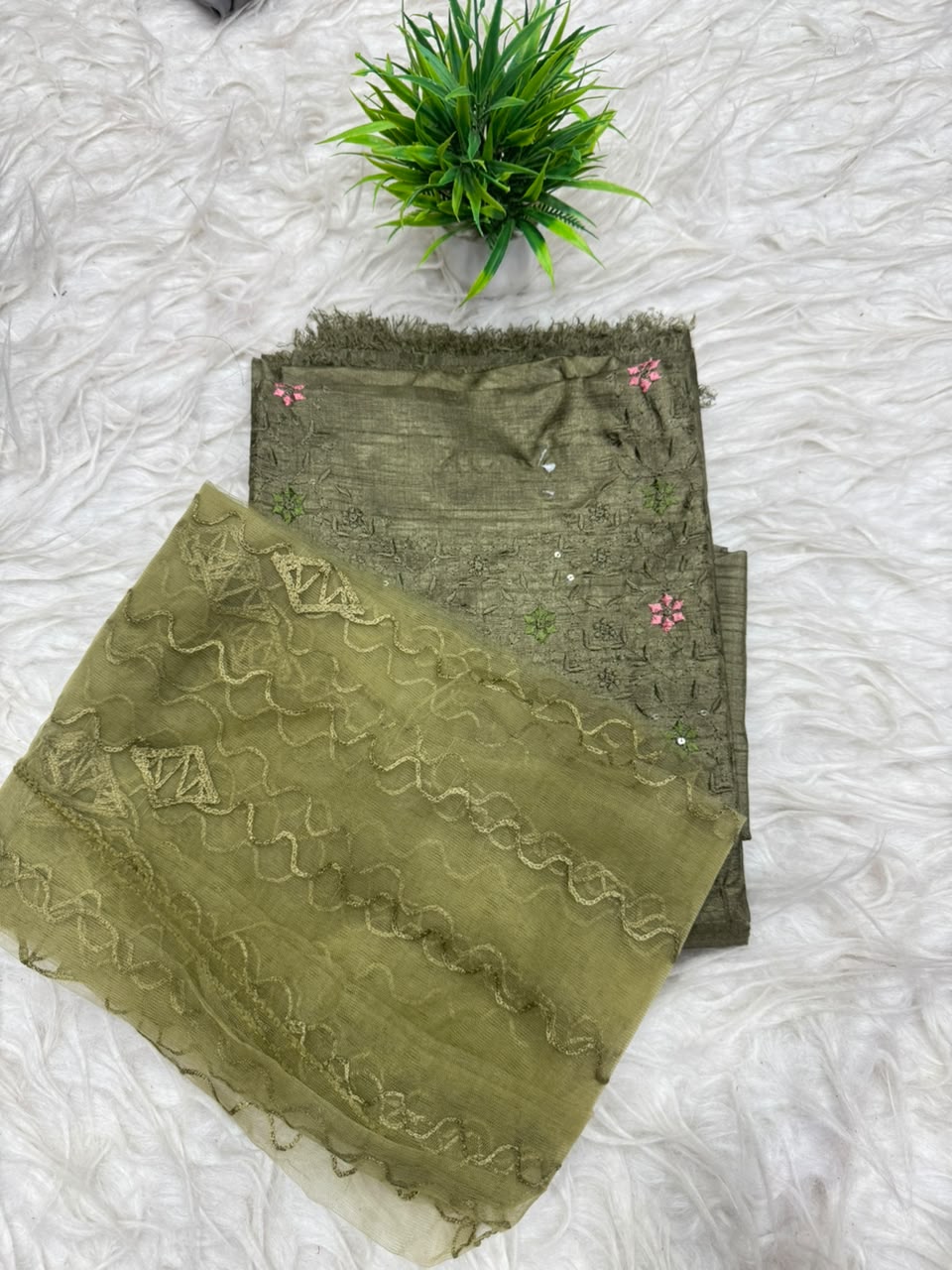 3 Piece Set Dress Material